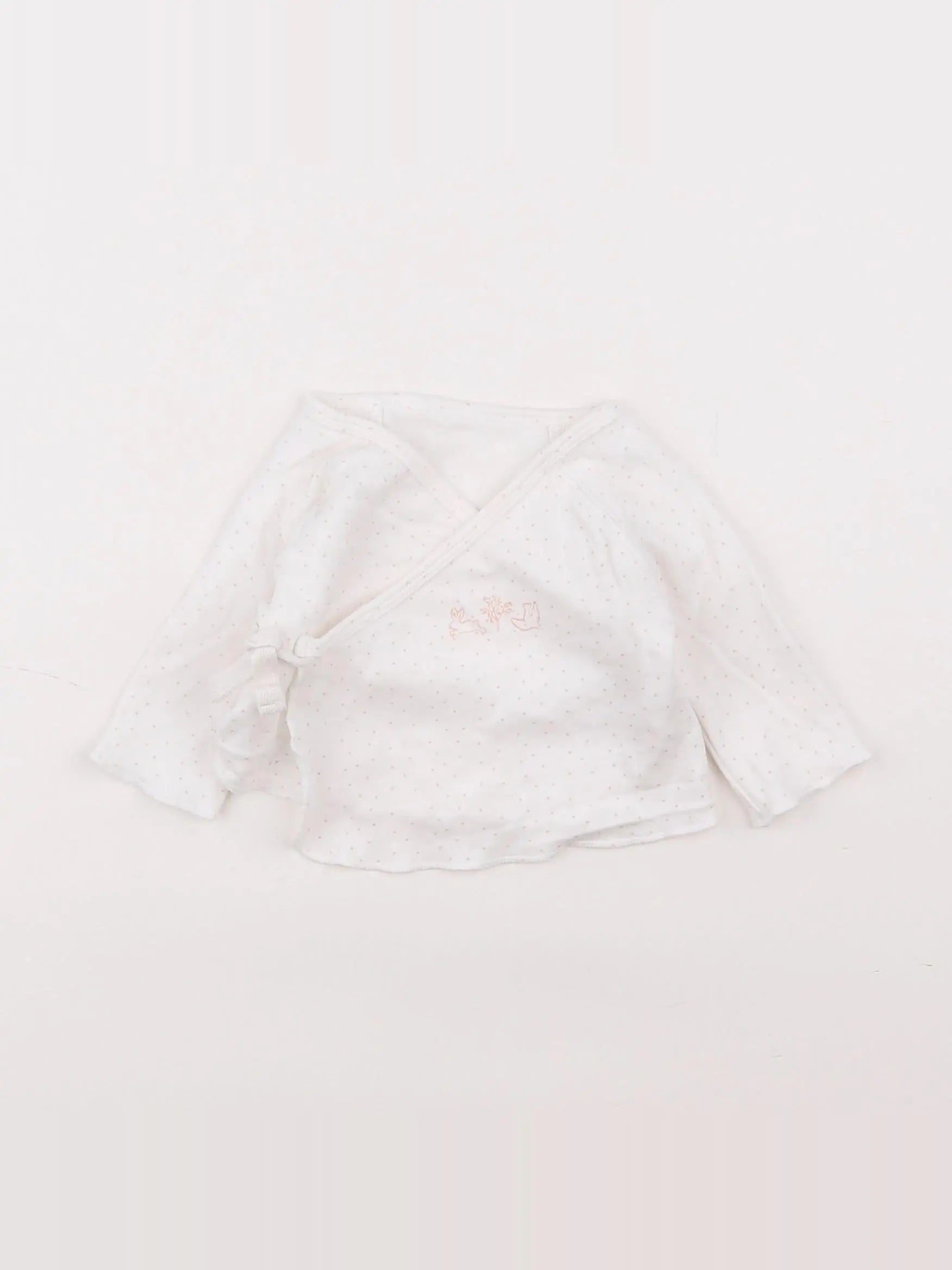 Vertbaudet - tee-shirt rose - 1 mois