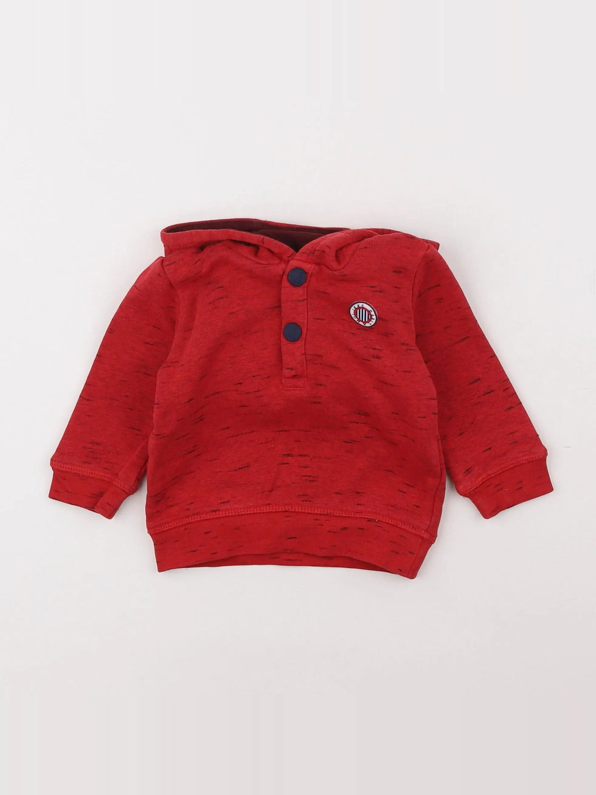 IKKS - sweat rouge - 6 mois