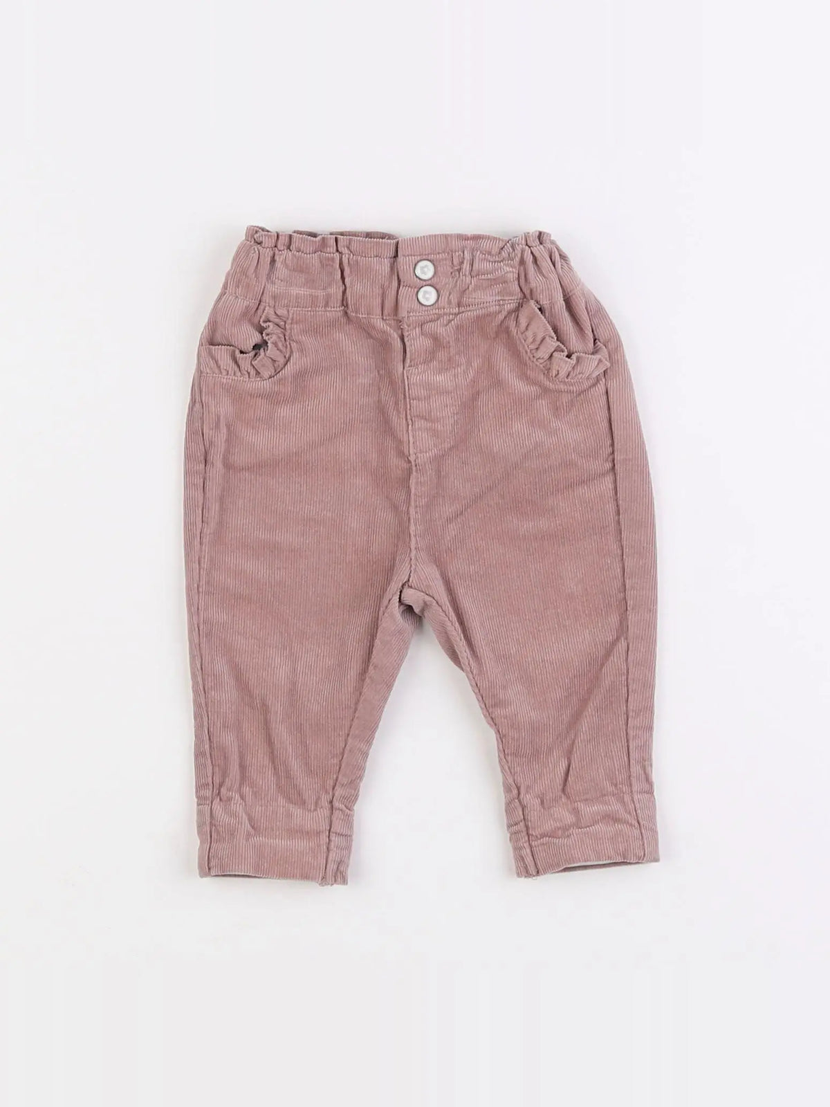 Vertbaudet - pantalon rose - 1 mois