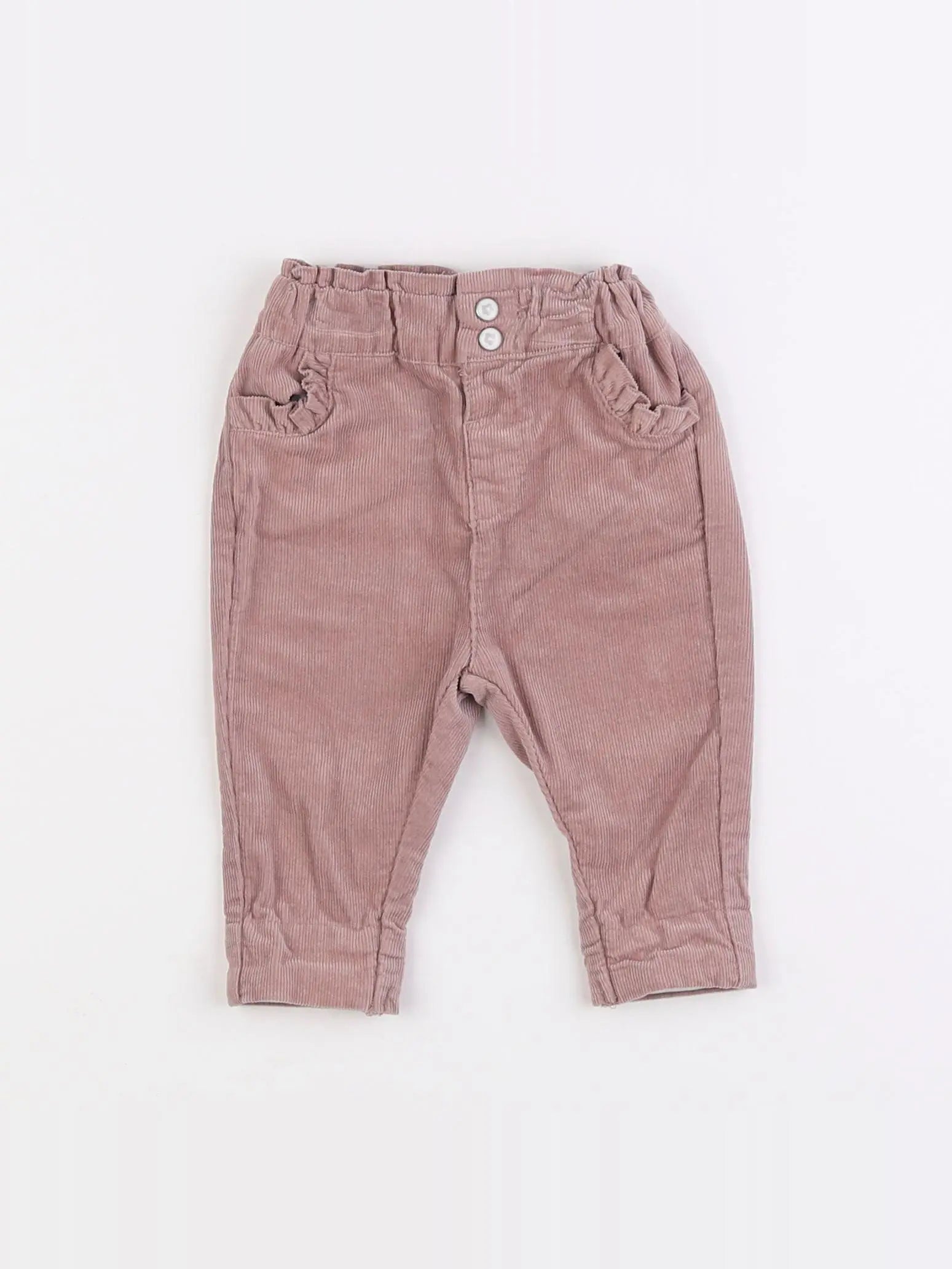 Vertbaudet - pantalon rose - 1 mois