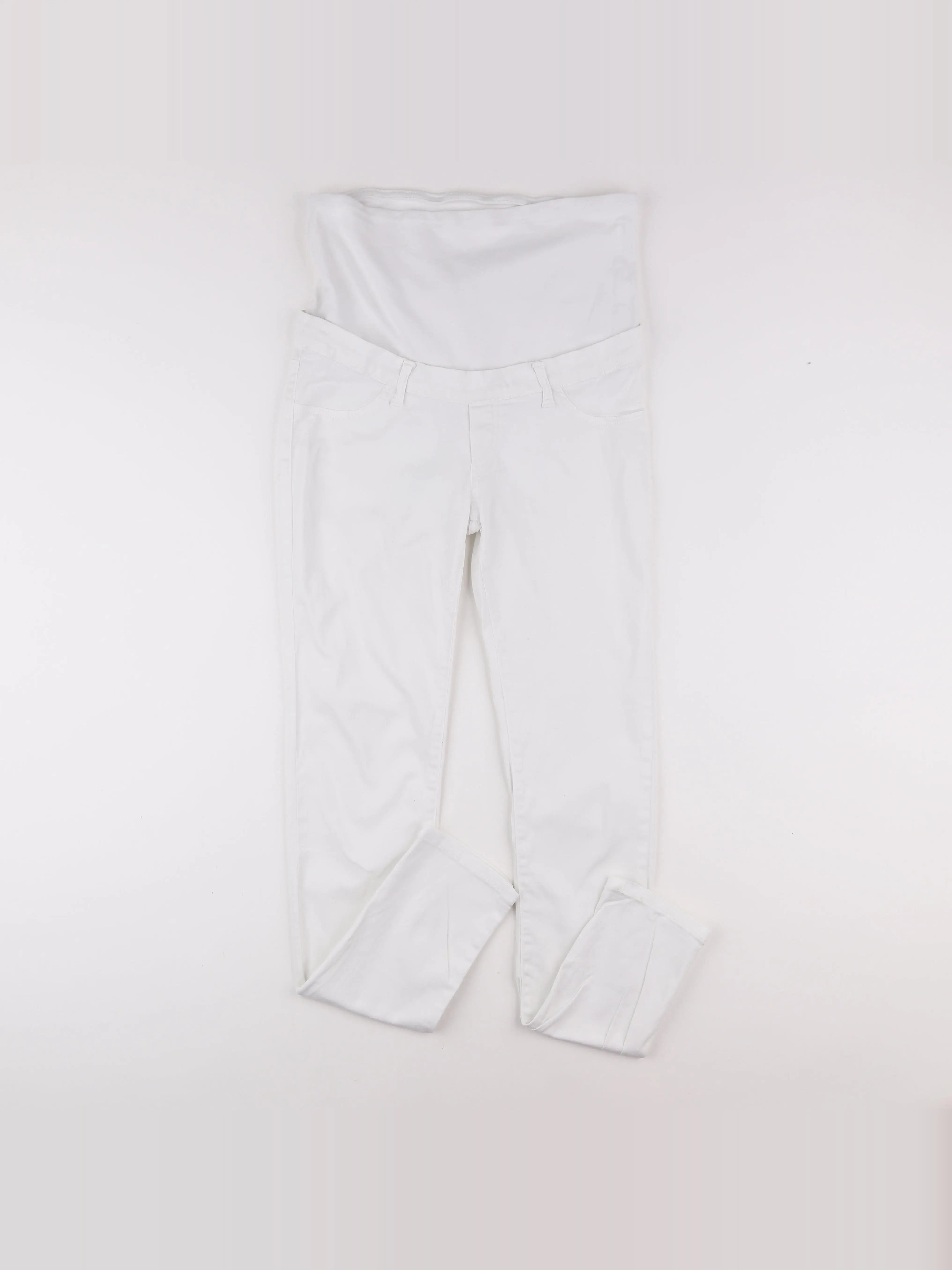Envie de fraise - pantalon grossesse blanc - 38