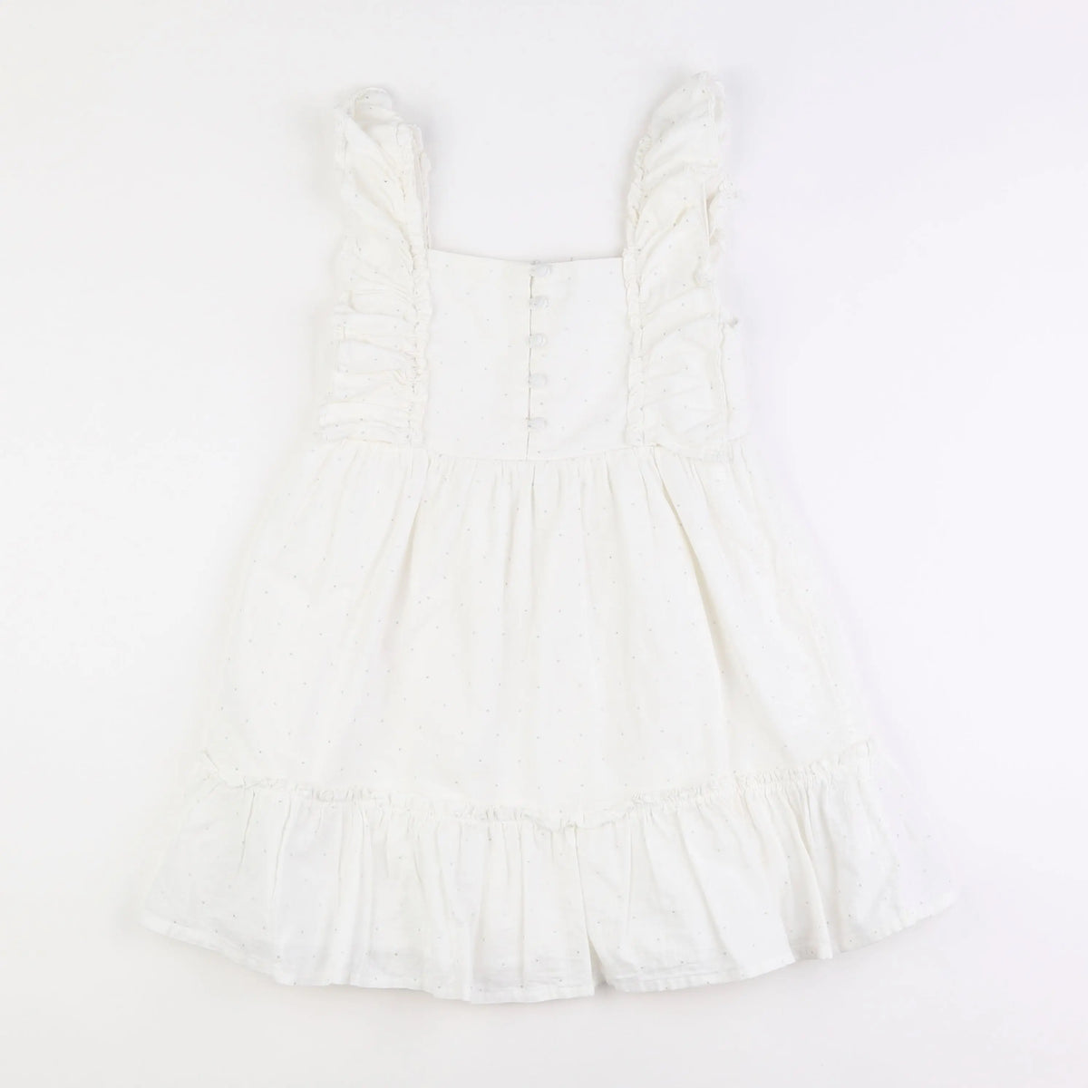 Vertbaudet - robe blanc - 8 ans