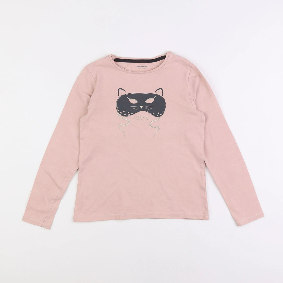 Vertbaudet - tee-shirt rose - 8 ans