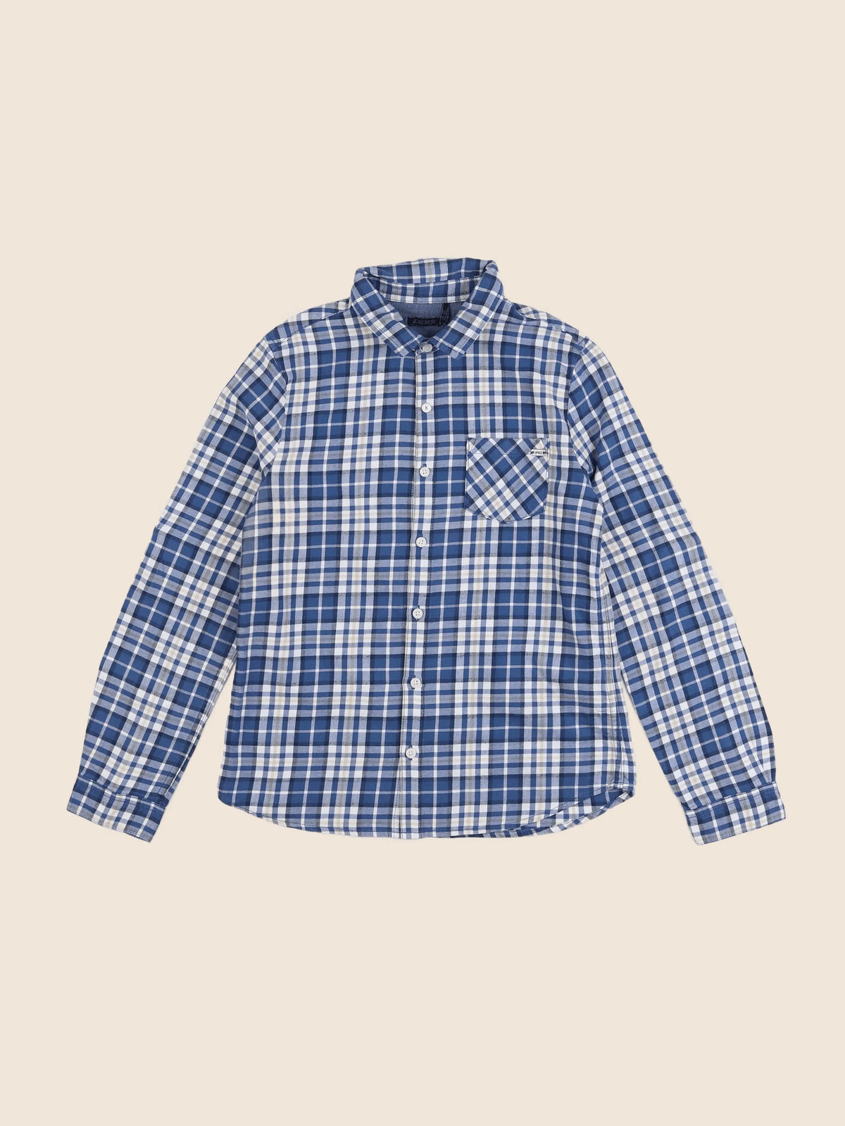 IKKS - chemise bleu - 10 ans