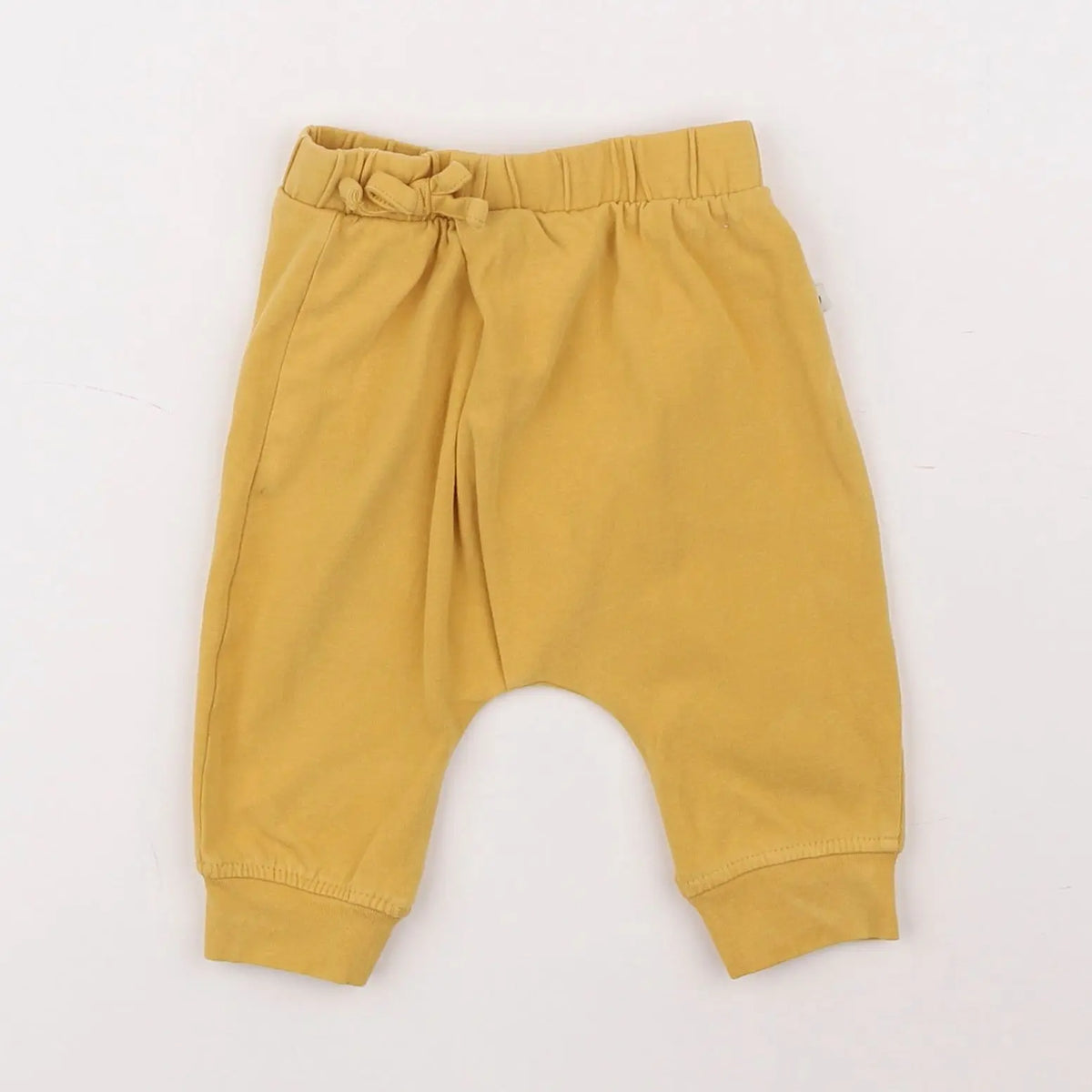 Vertbaudet - pantalon jaune - 3 mois