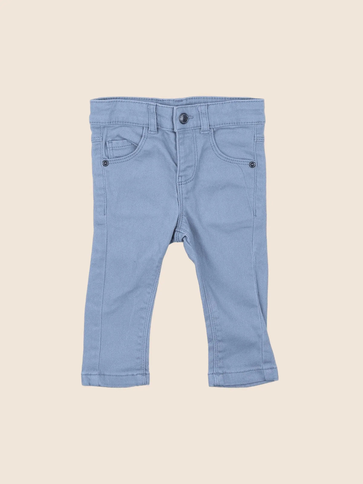 Vertbaudet - jean bleu - 9 mois