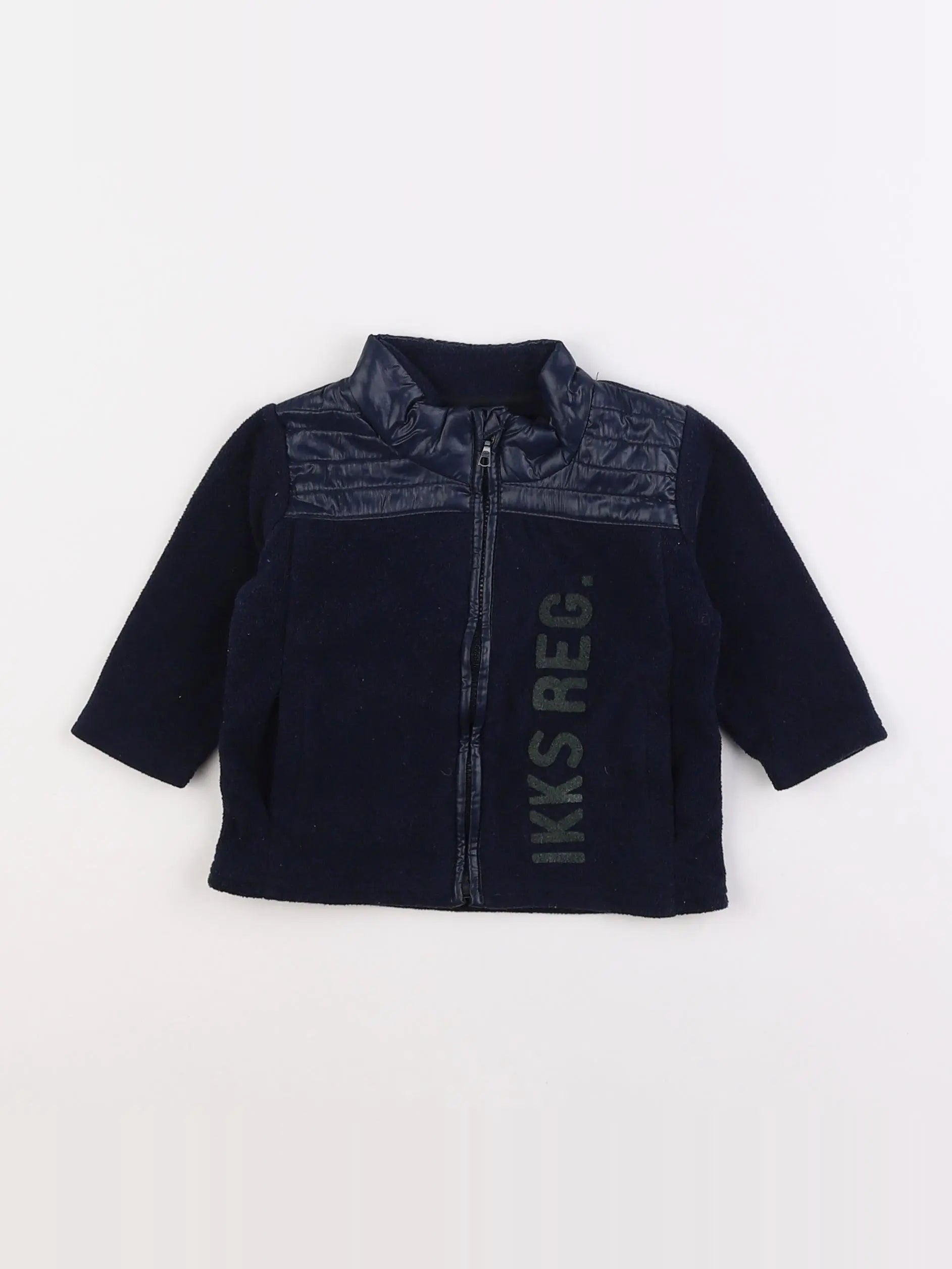 IKKS - polaire bleu - 6 mois