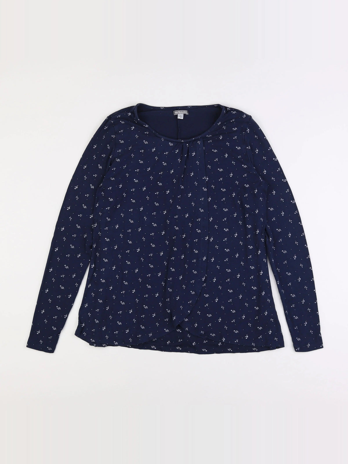 Vertbaudet - tee-shirt grossesse bleu - 34 à 36