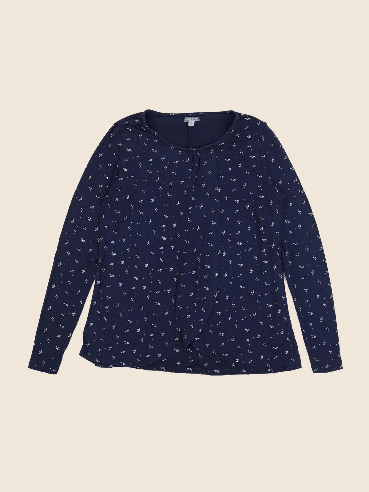 Vertbaudet - tee-shirt grossesse bleu - 34 à 36