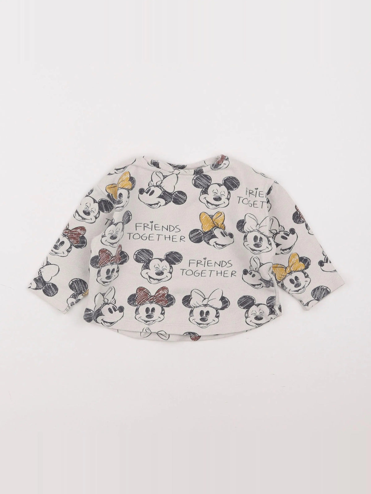 Zara - tee-shirt beige - 3/6 mois