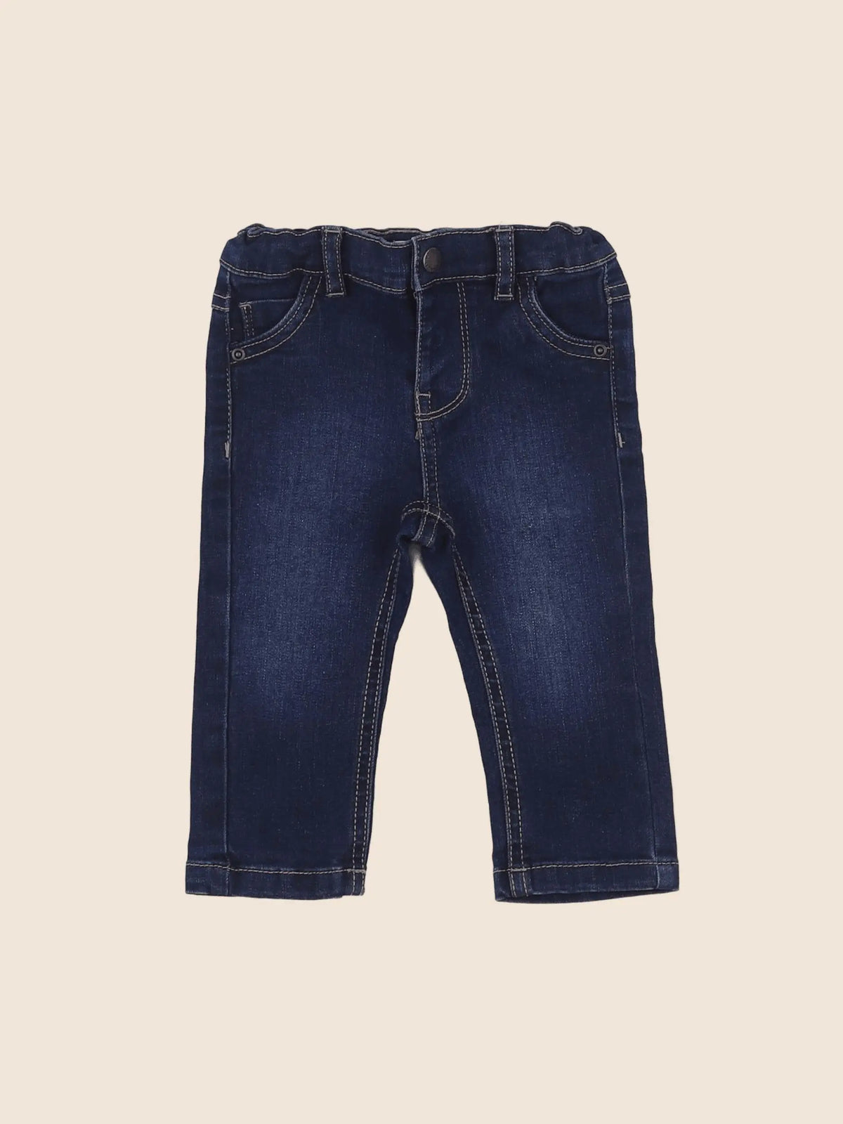 Vertbaudet - jean bleu - 6 mois