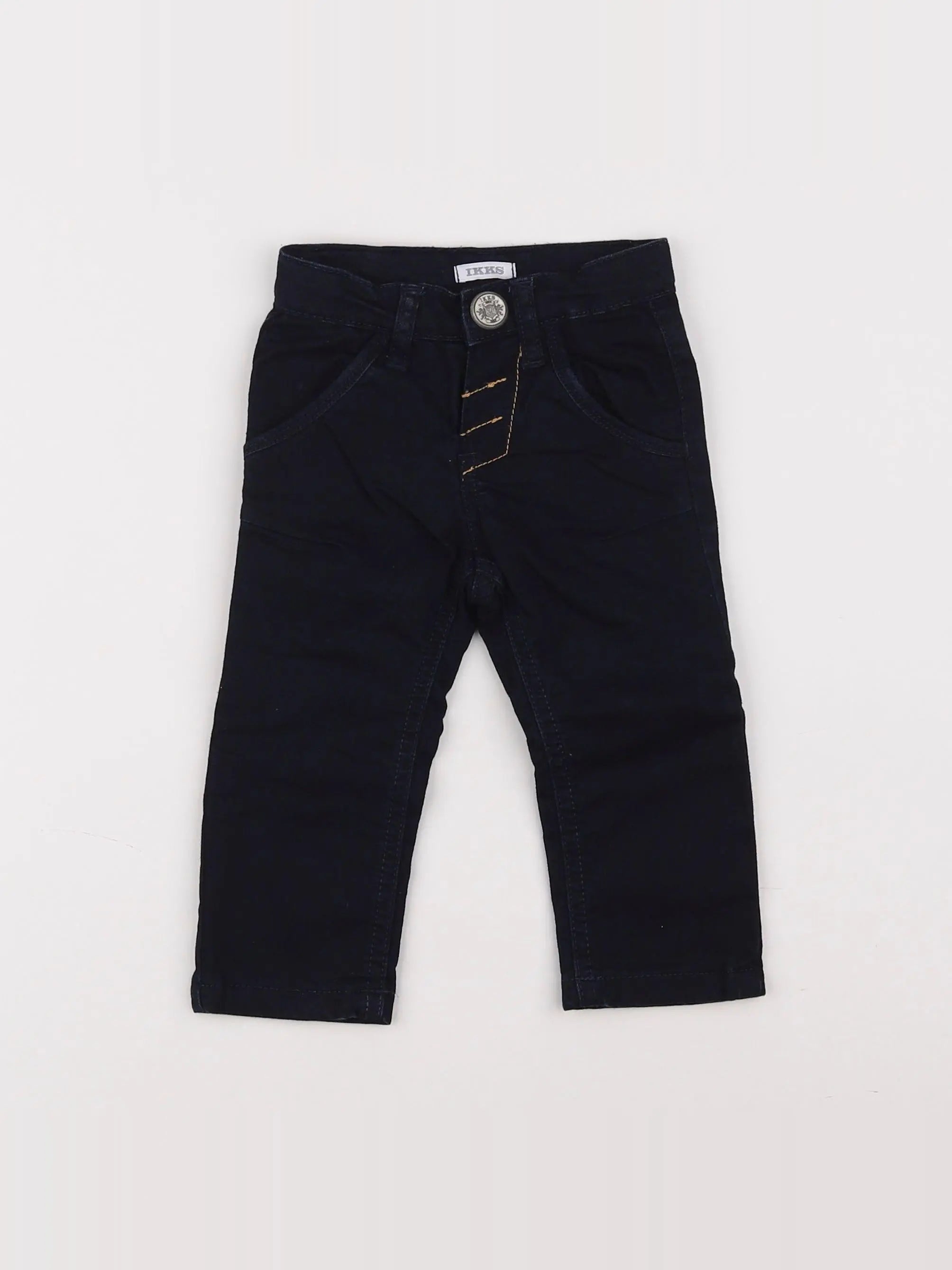 IKKS - jean bleu - 12 mois