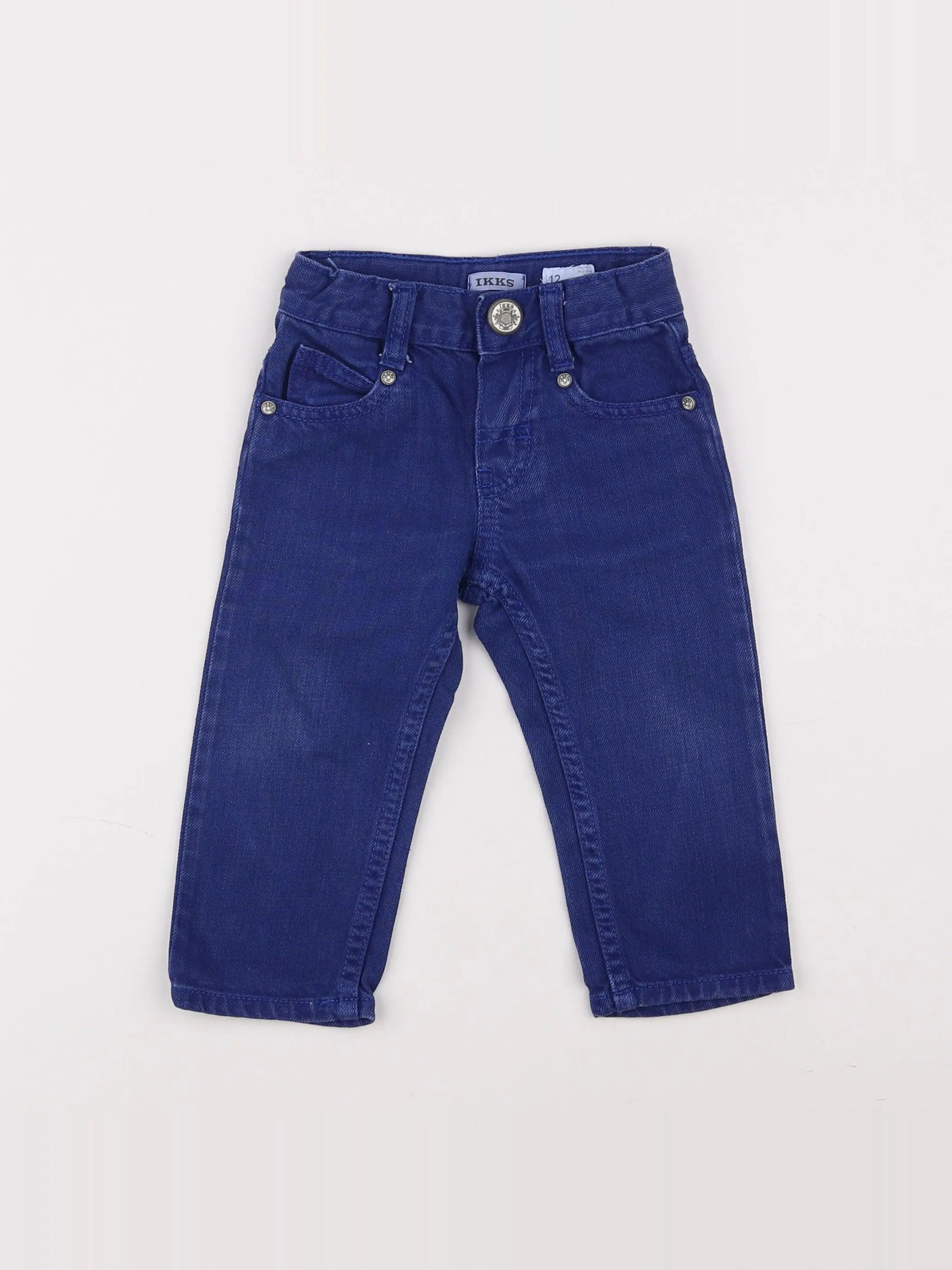 IKKS - jean bleu - 12 mois