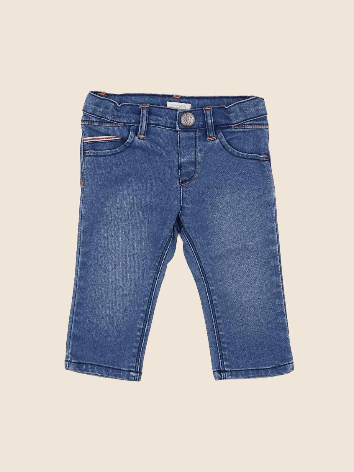 IKKS - jean bleu - 3 mois