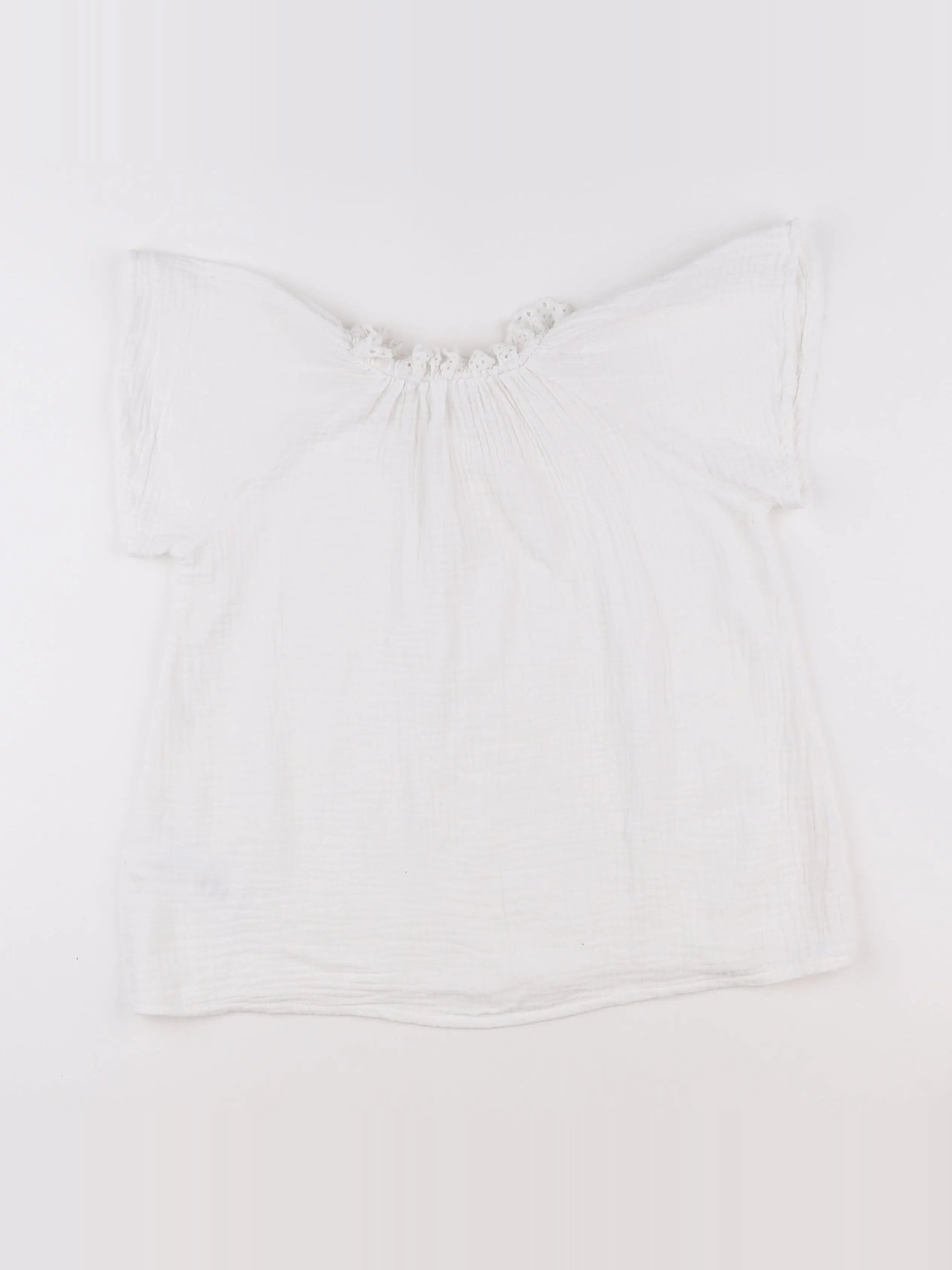 Vertbaudet - blouse blanc - 9 ans