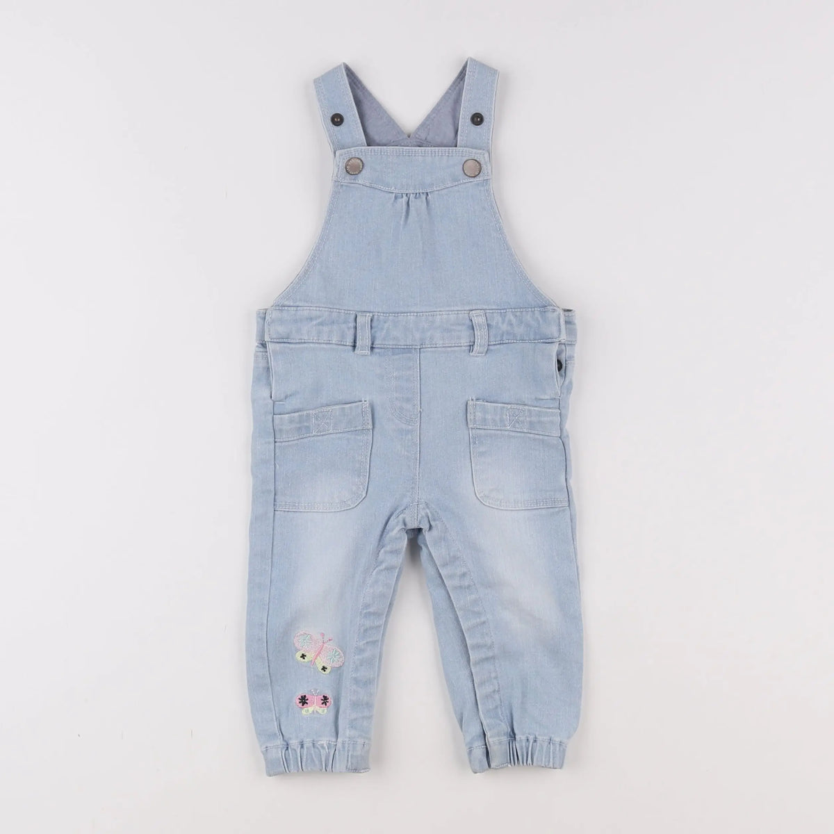 Vertbaudet - salopette bleu - 6 mois