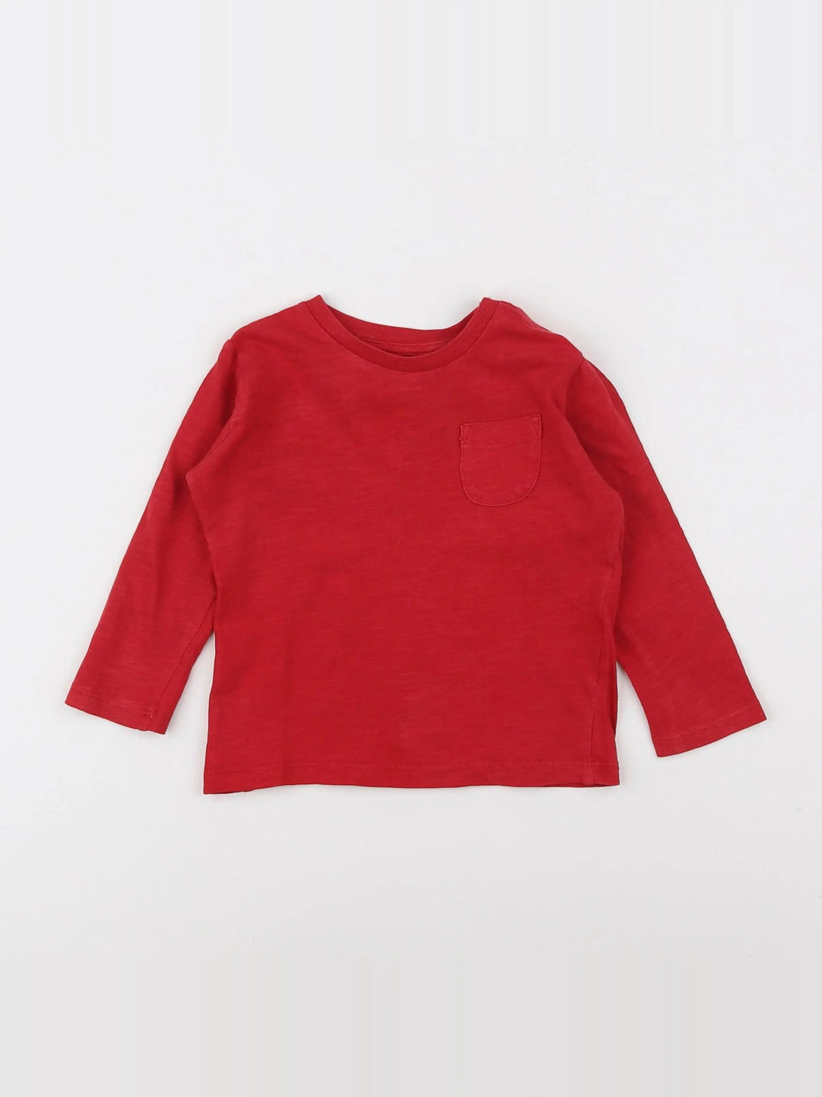 Boutchou - tee-shirt rouge - 12 mois