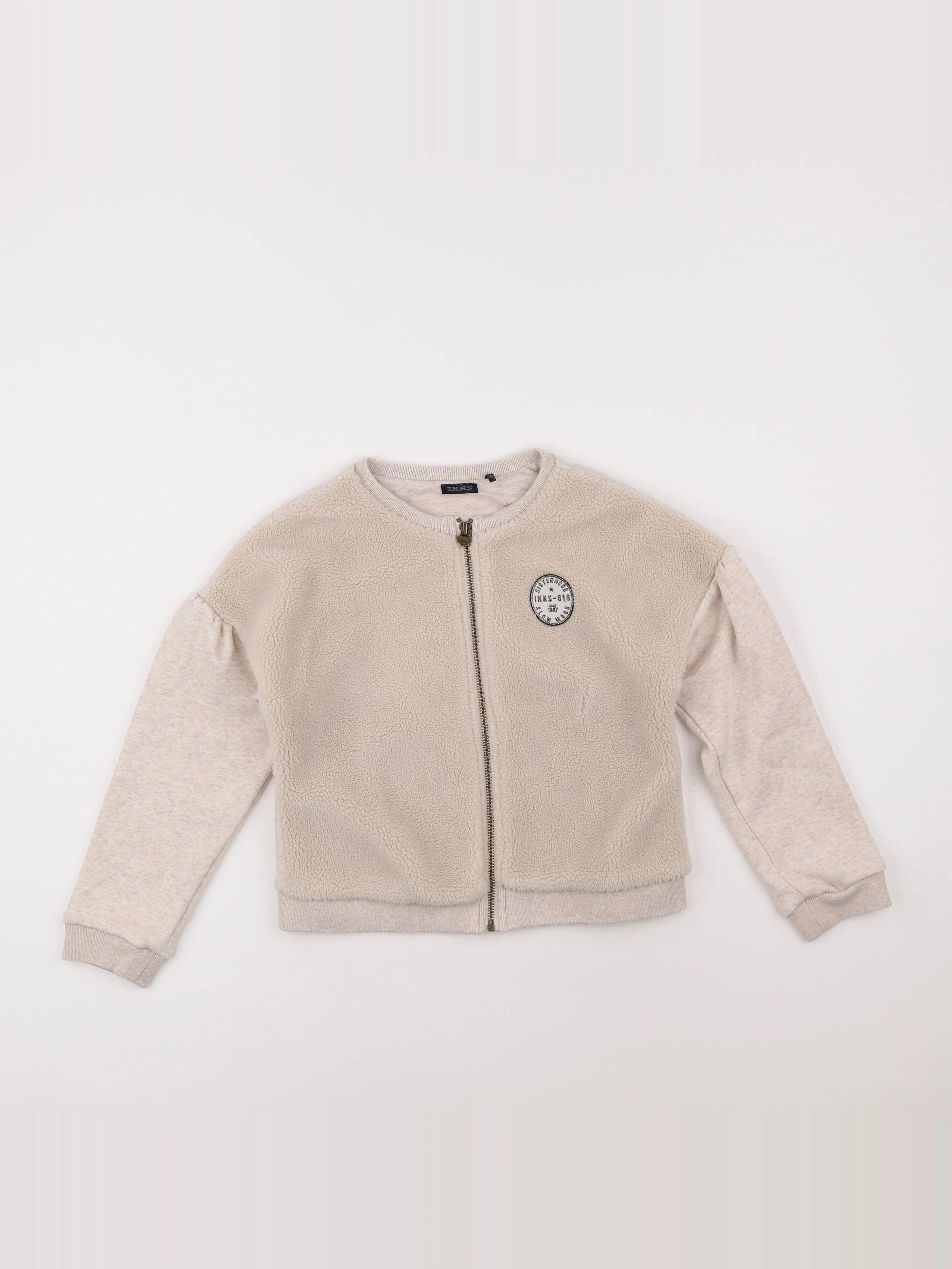 IKKS - veste beige - 10 ans