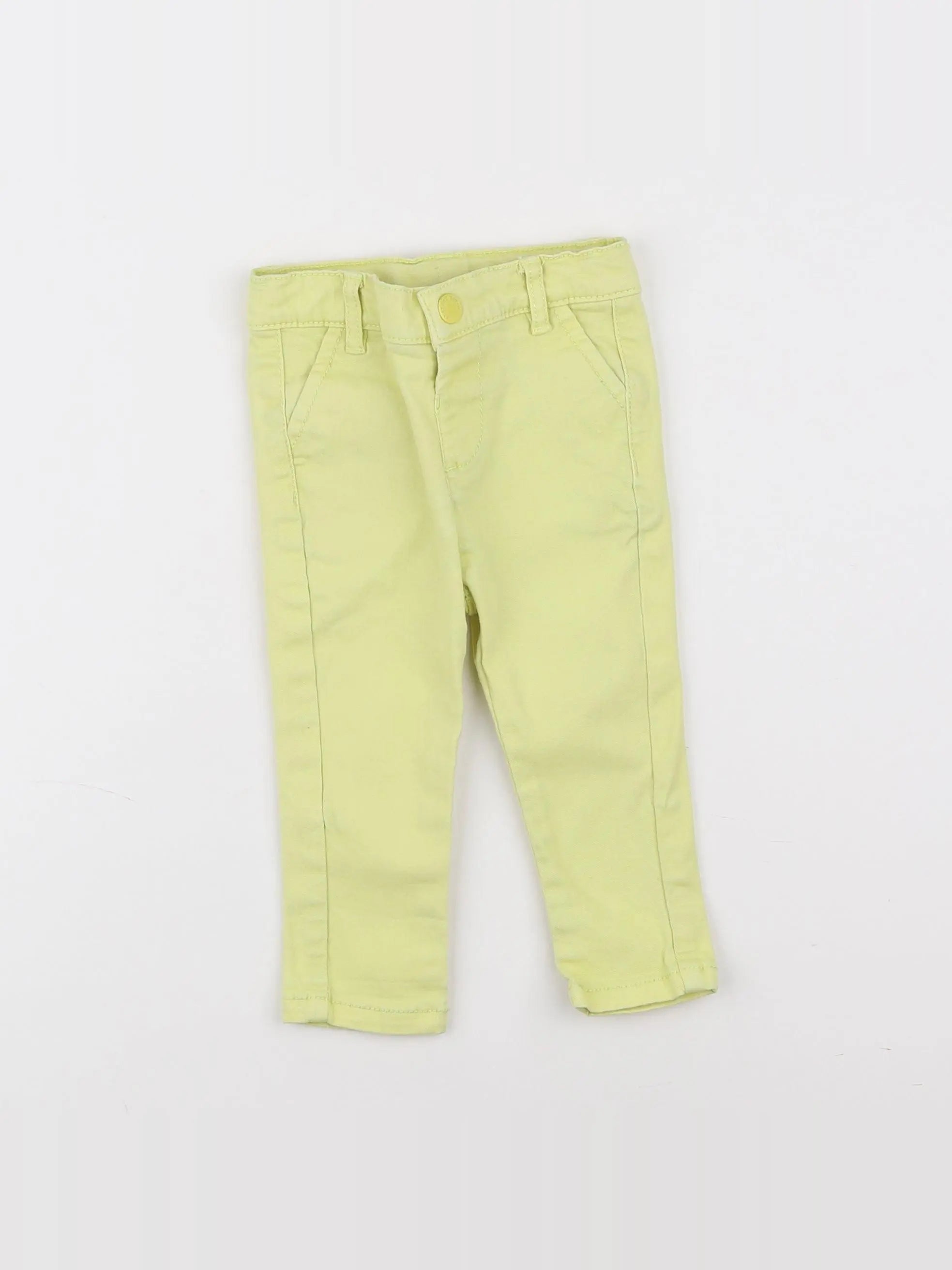Tape à l'oeil - pantalon jaune - 6 mois