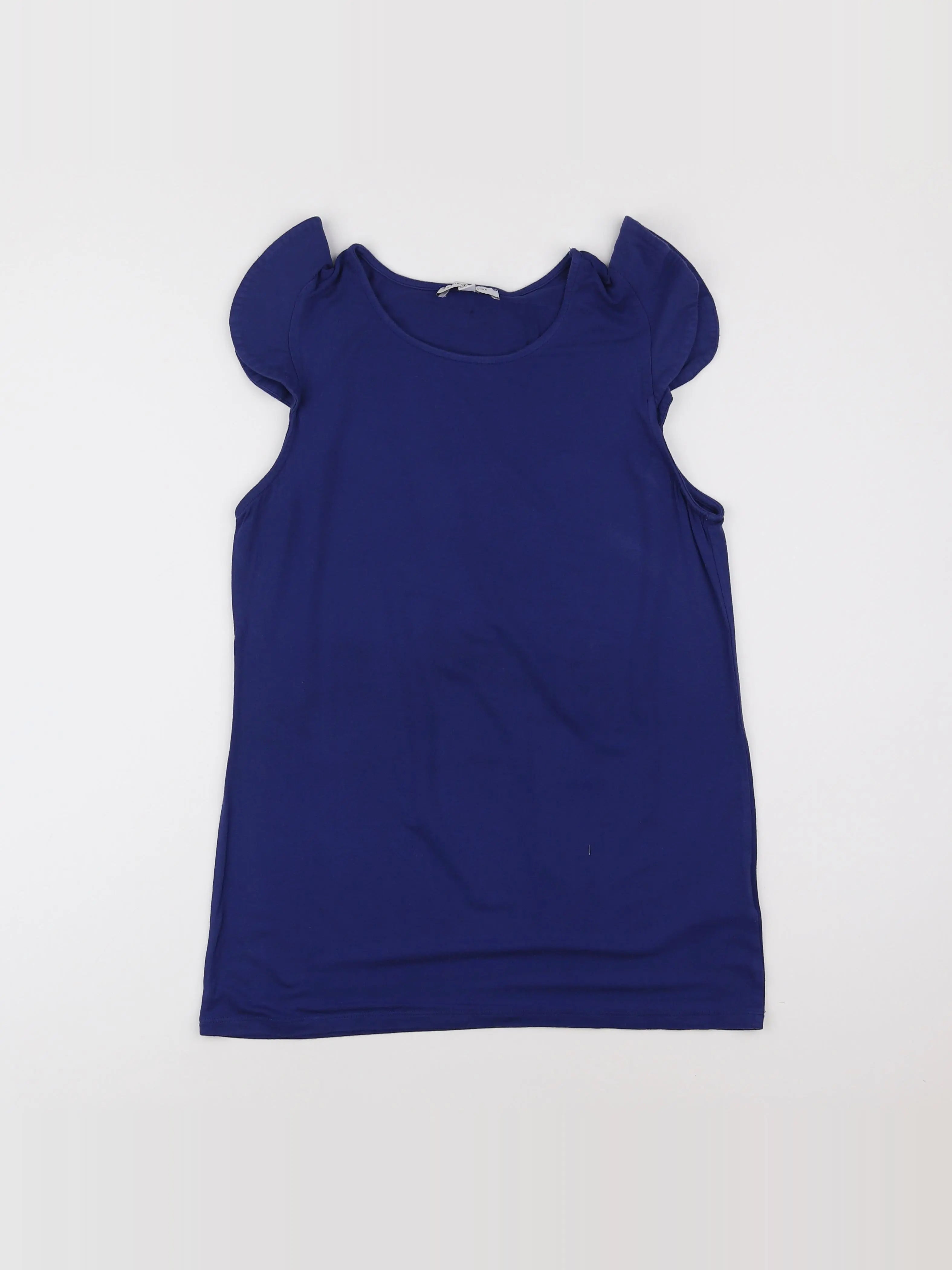 Envie de fraise - tee-shirt grossesse bleu - 40 à 42