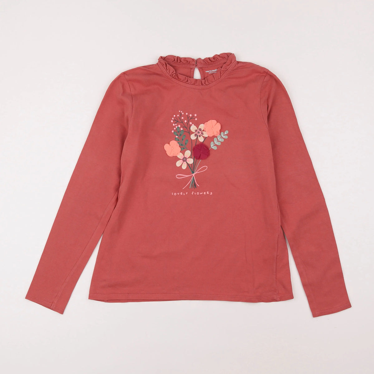 Vertbaudet - tee-shirt rose - 12 ans