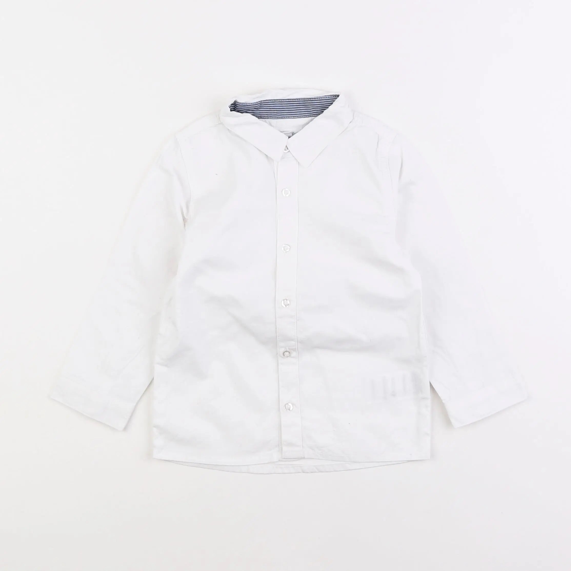 Vertbaudet - chemise blanc - 2 ans