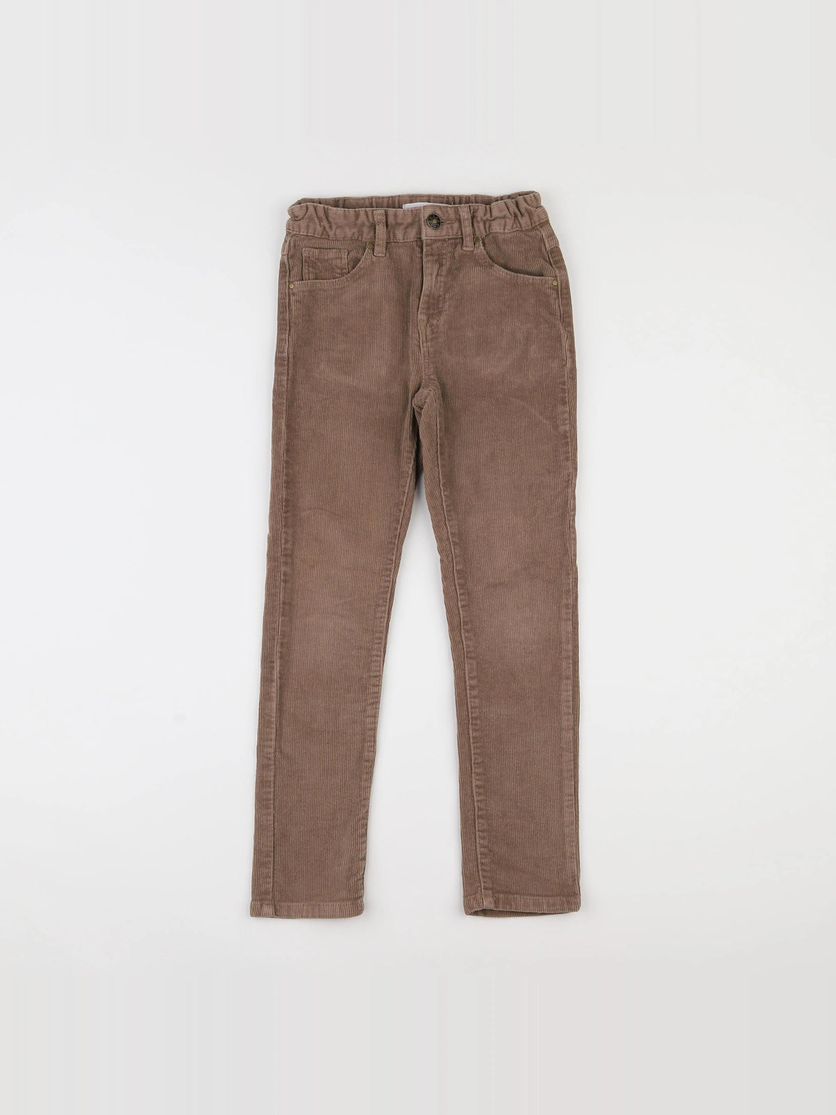Monoprix - pantalon marron - 8 ans