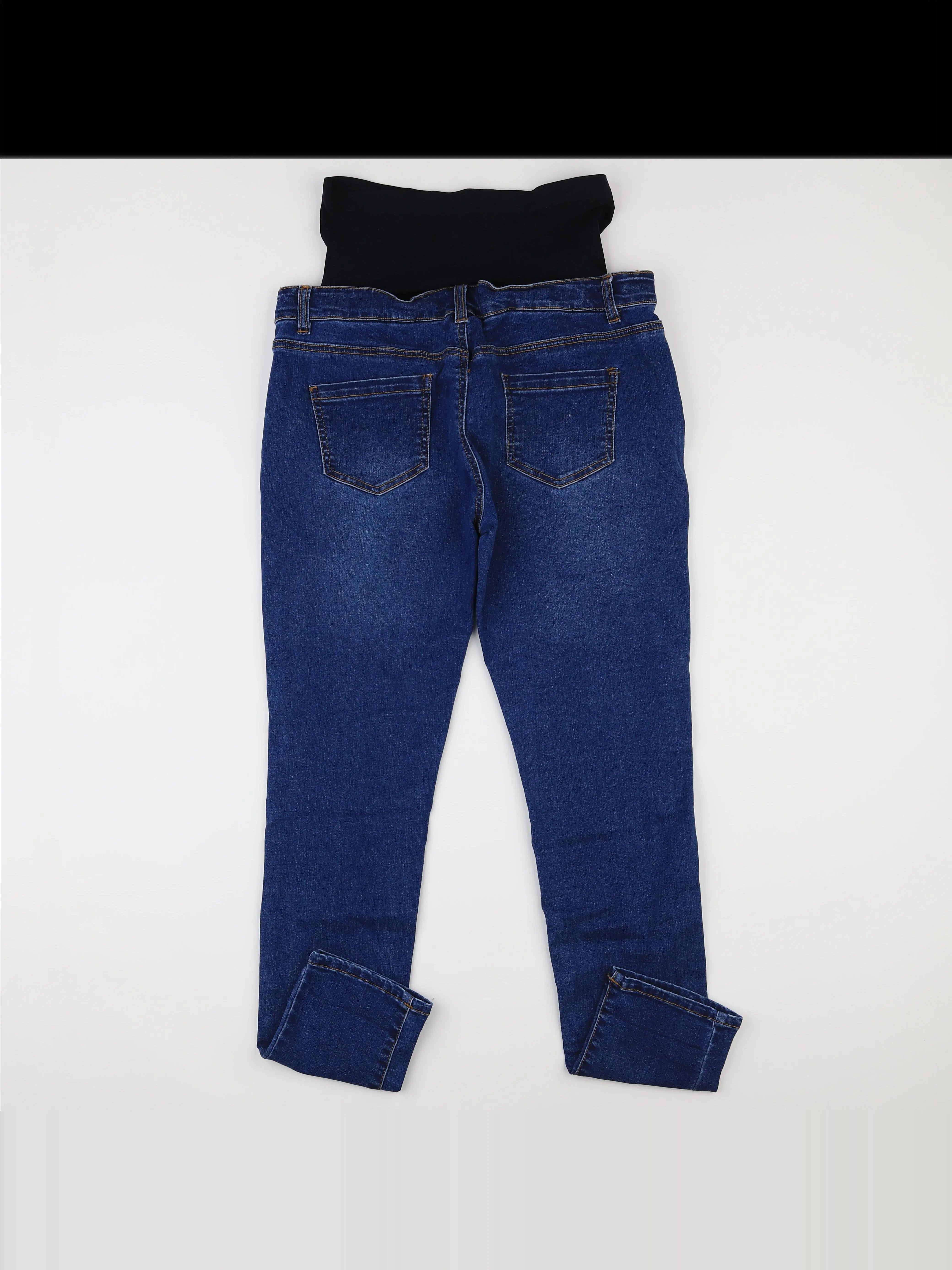 Vertbaudet - jean grossesse bleu - 48