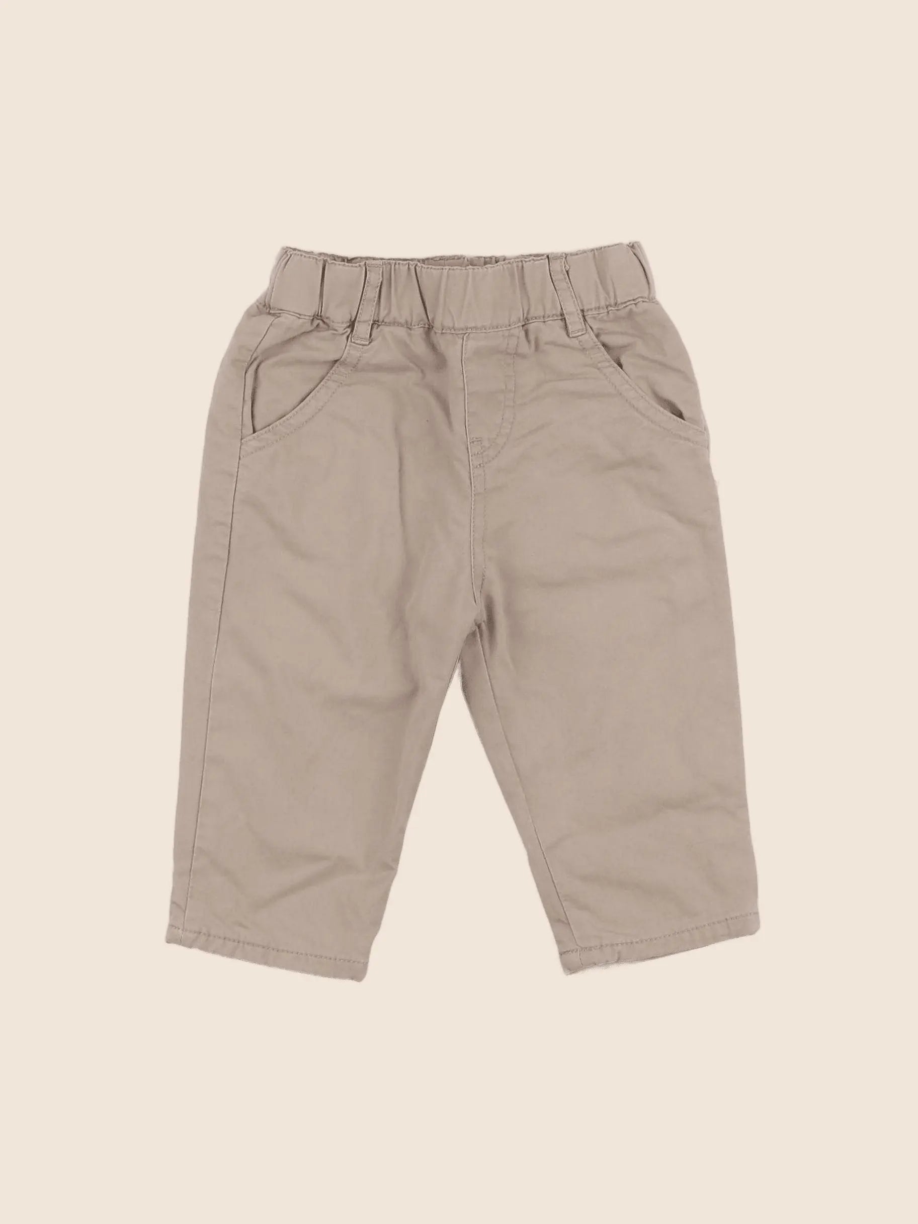 Boutchou - pantalon beige - 6 mois