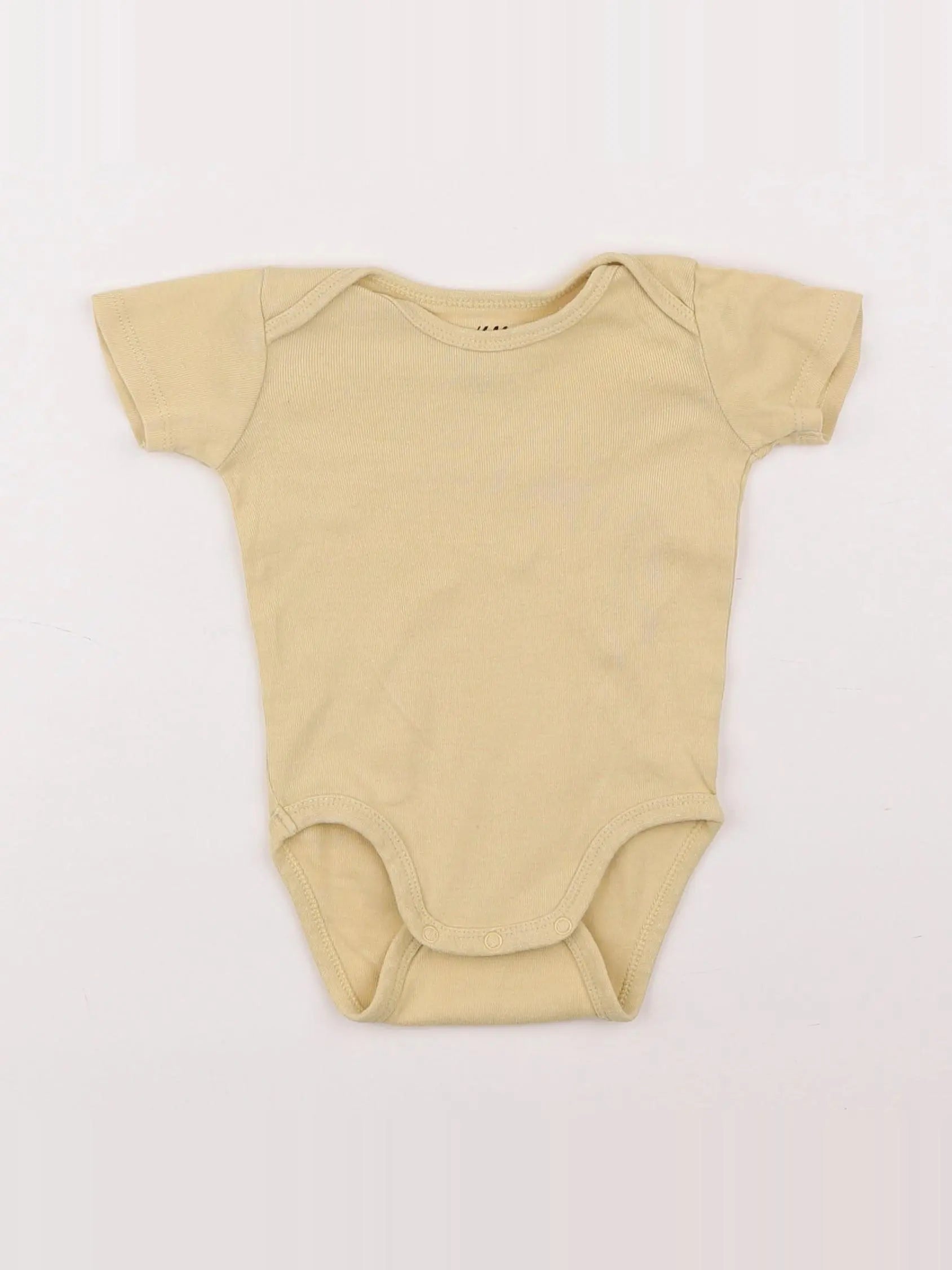 H&M - body jaune - 3 mois