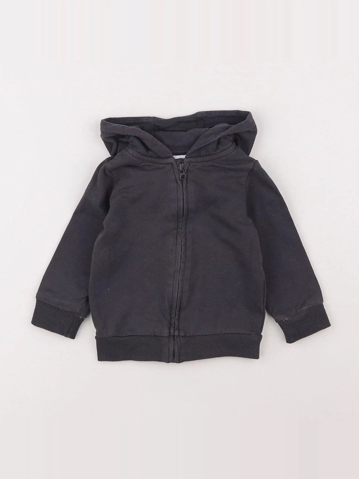H&M - sweat gris - 3/6 mois