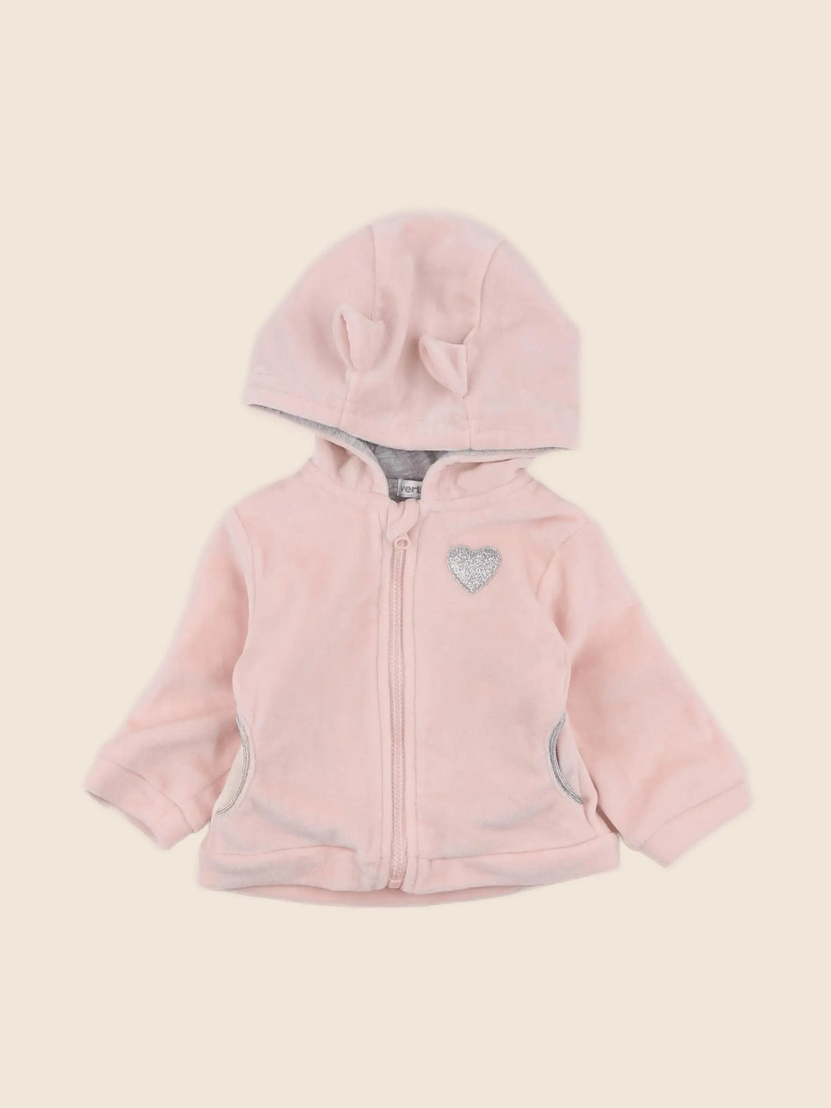 Vertbaudet - polaire rose - 3 mois
