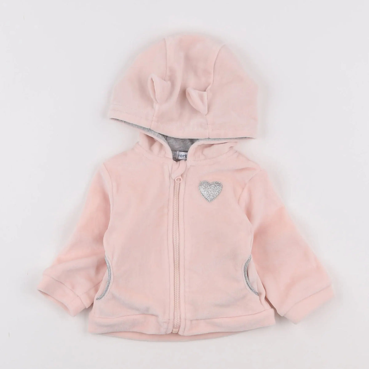 Vertbaudet - polaire rose - 3 mois