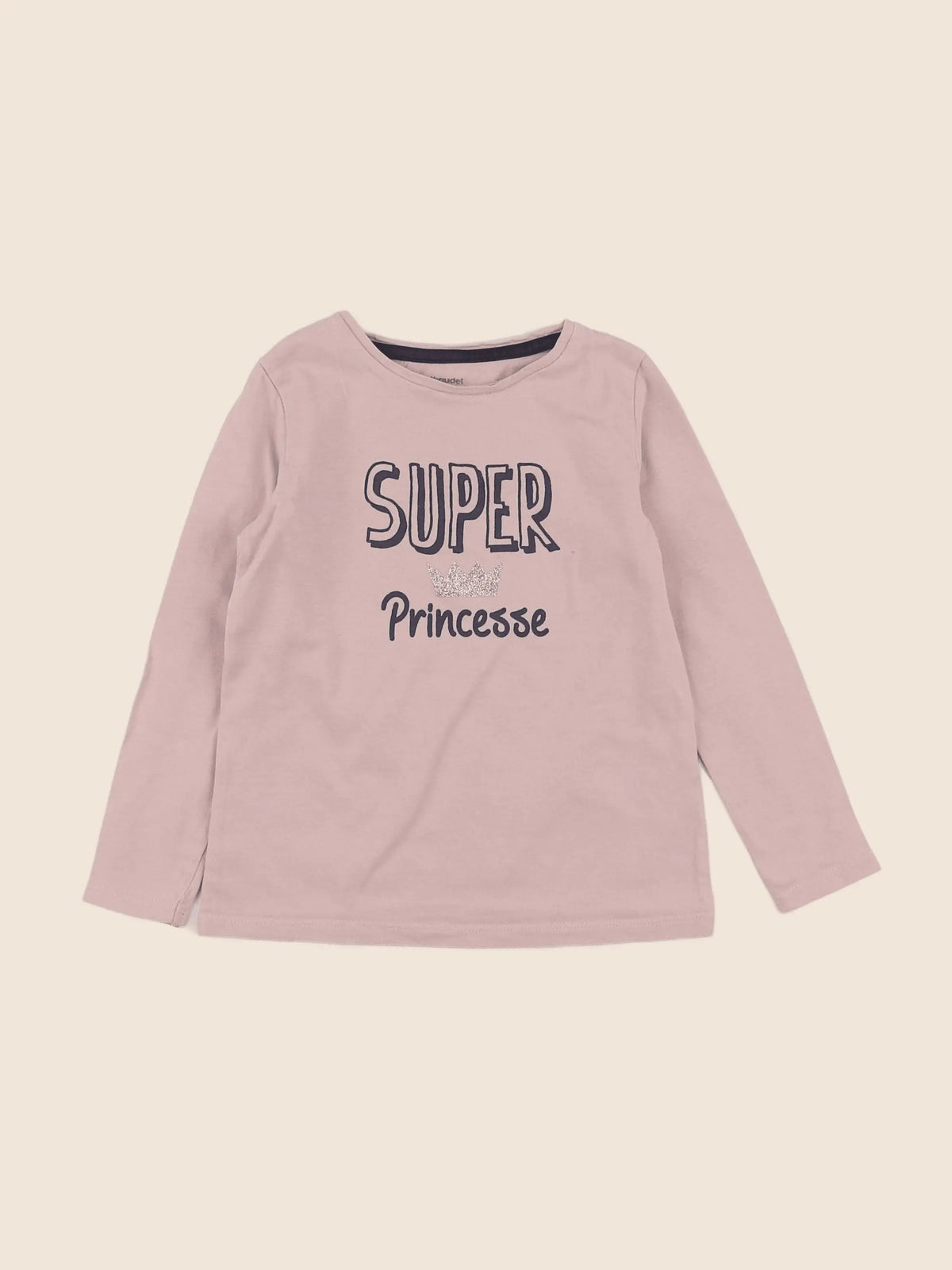 Vertbaudet - tee-shirt rose - 4 ans