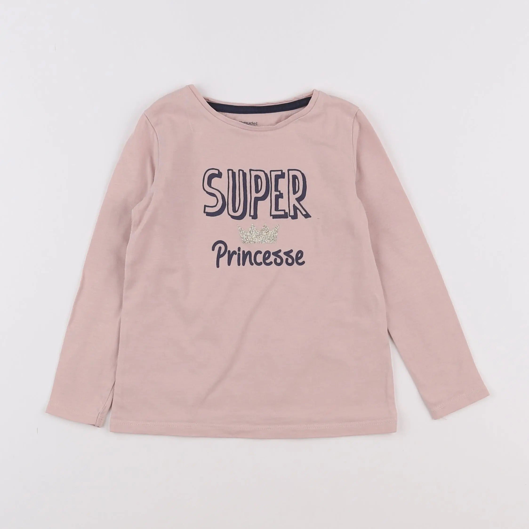 Vertbaudet - tee-shirt rose - 4 ans