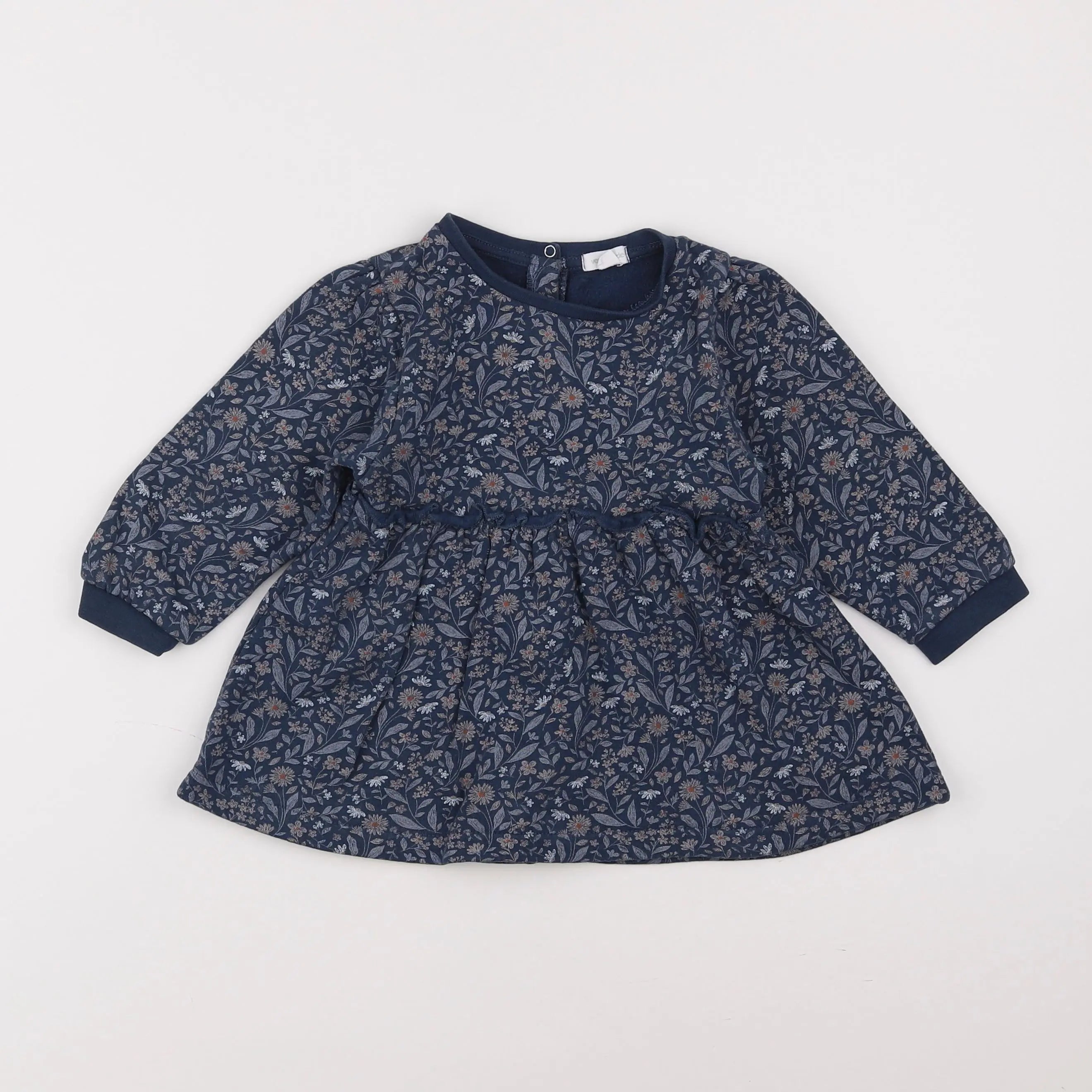 Vertbaudet - robe bleu - 2 ans