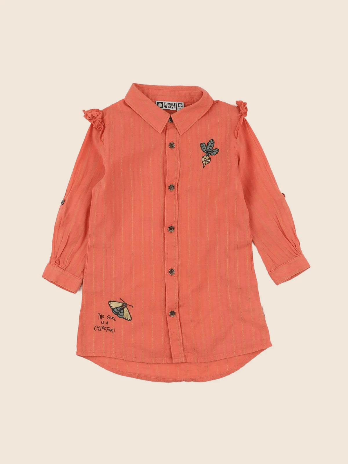 Tumble N Dry  - robe orange, vert - 18 mois