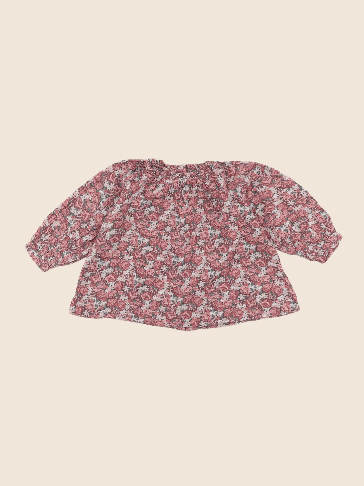 Vertbaudet - blouse rose - 18 mois