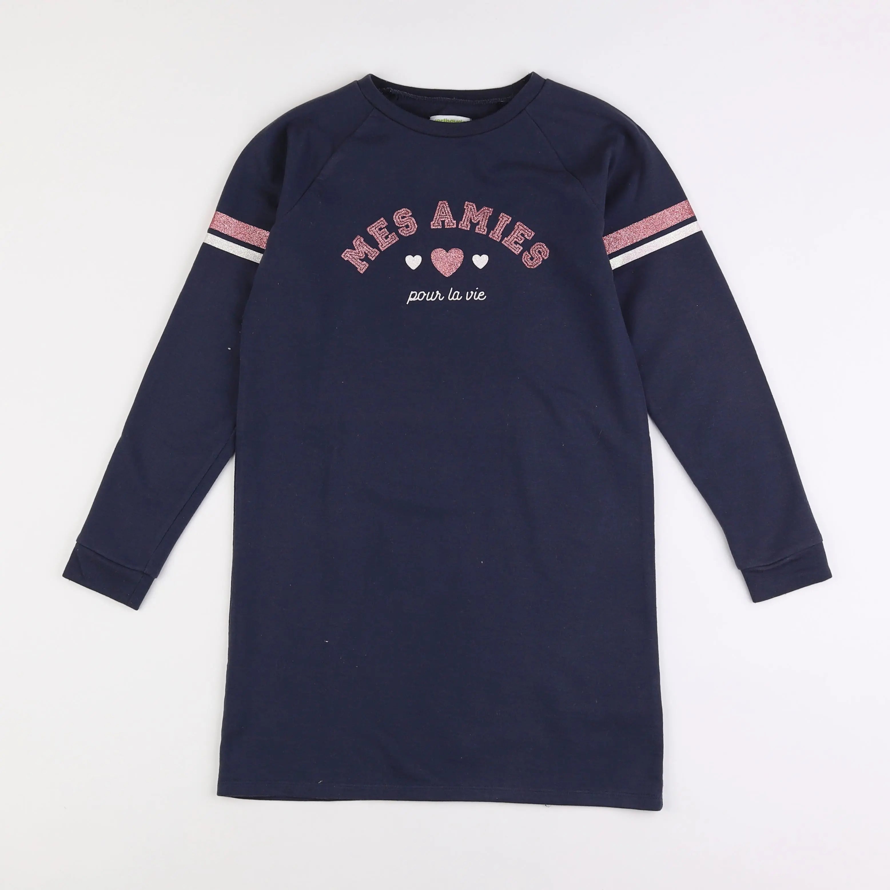 Vertbaudet - robe bleu - 10 ans