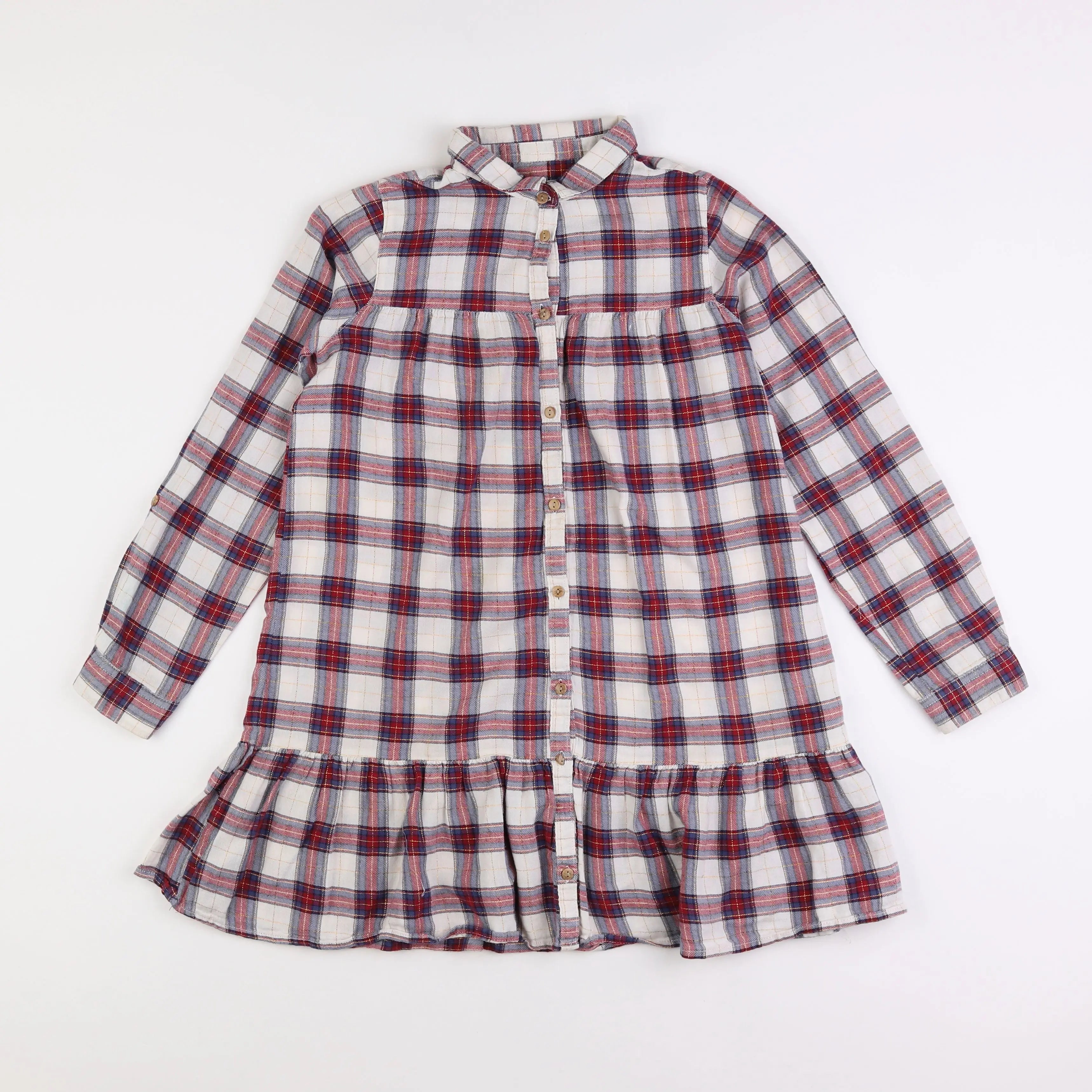 Vertbaudet - robe multicolore - 10 ans