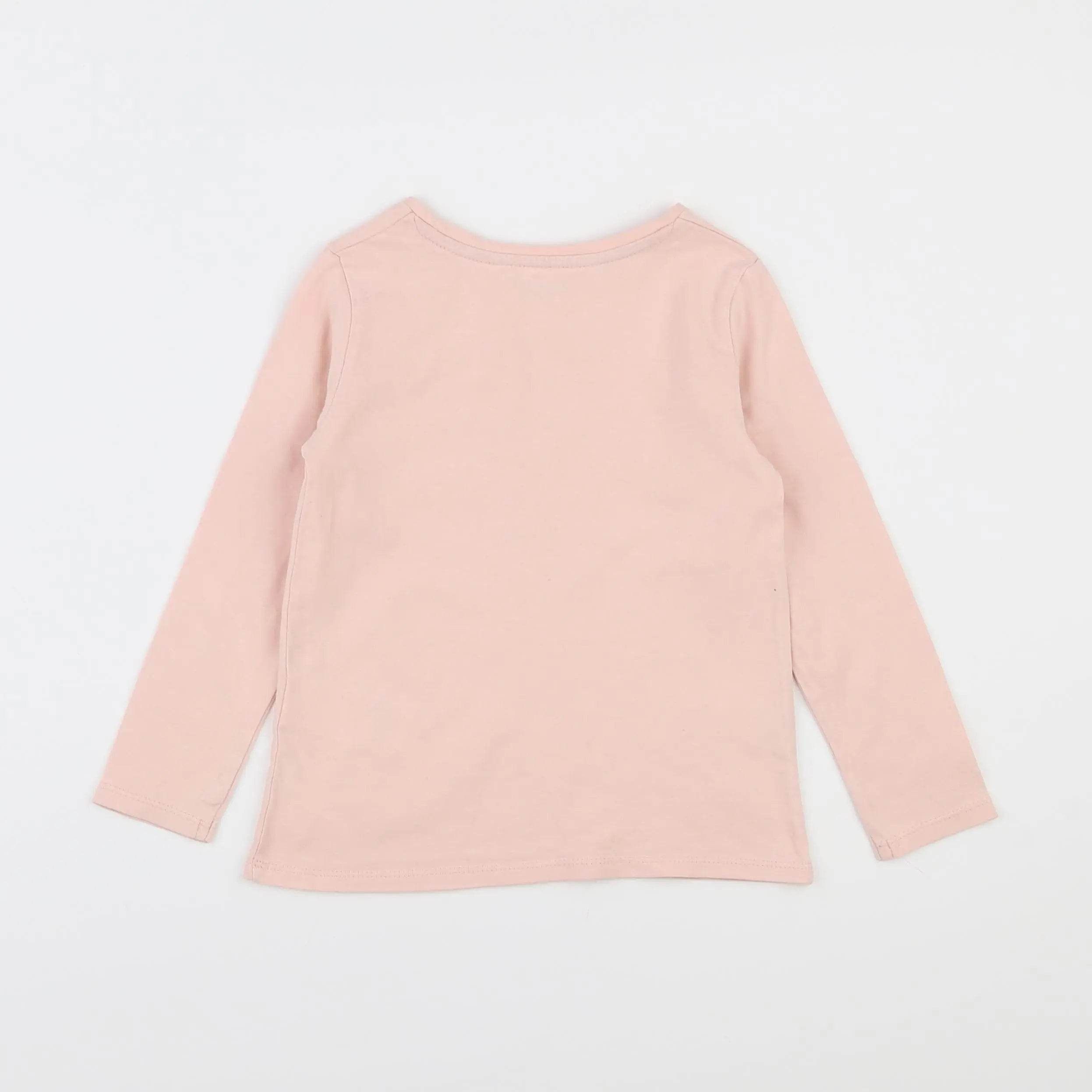 Vertbaudet - tee-shirt rose - 4 ans