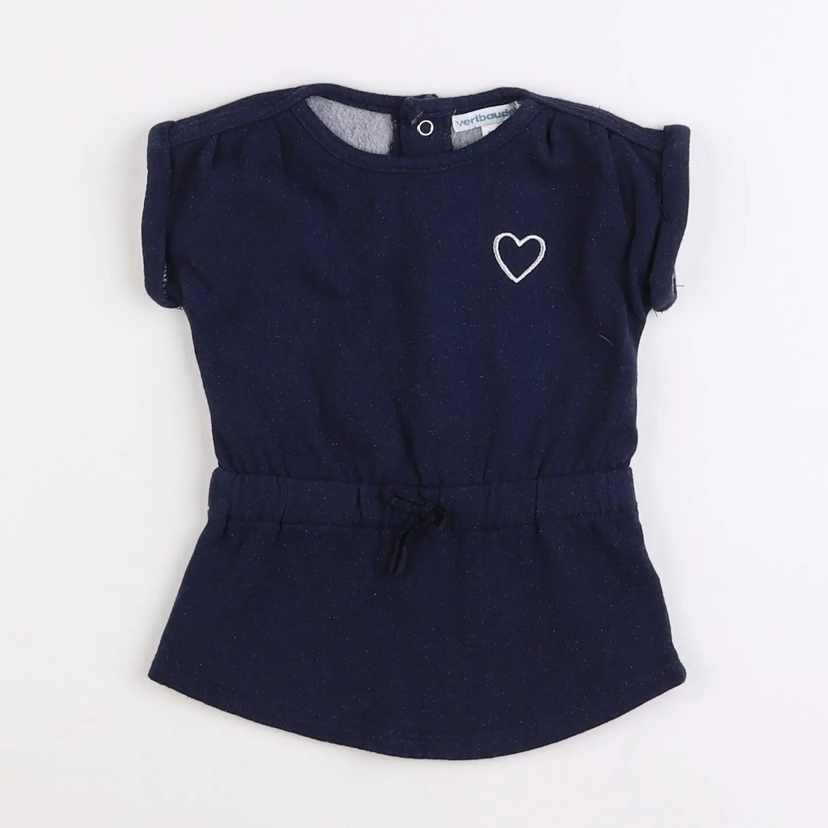 Vertbaudet - robe bleu - 9 mois
