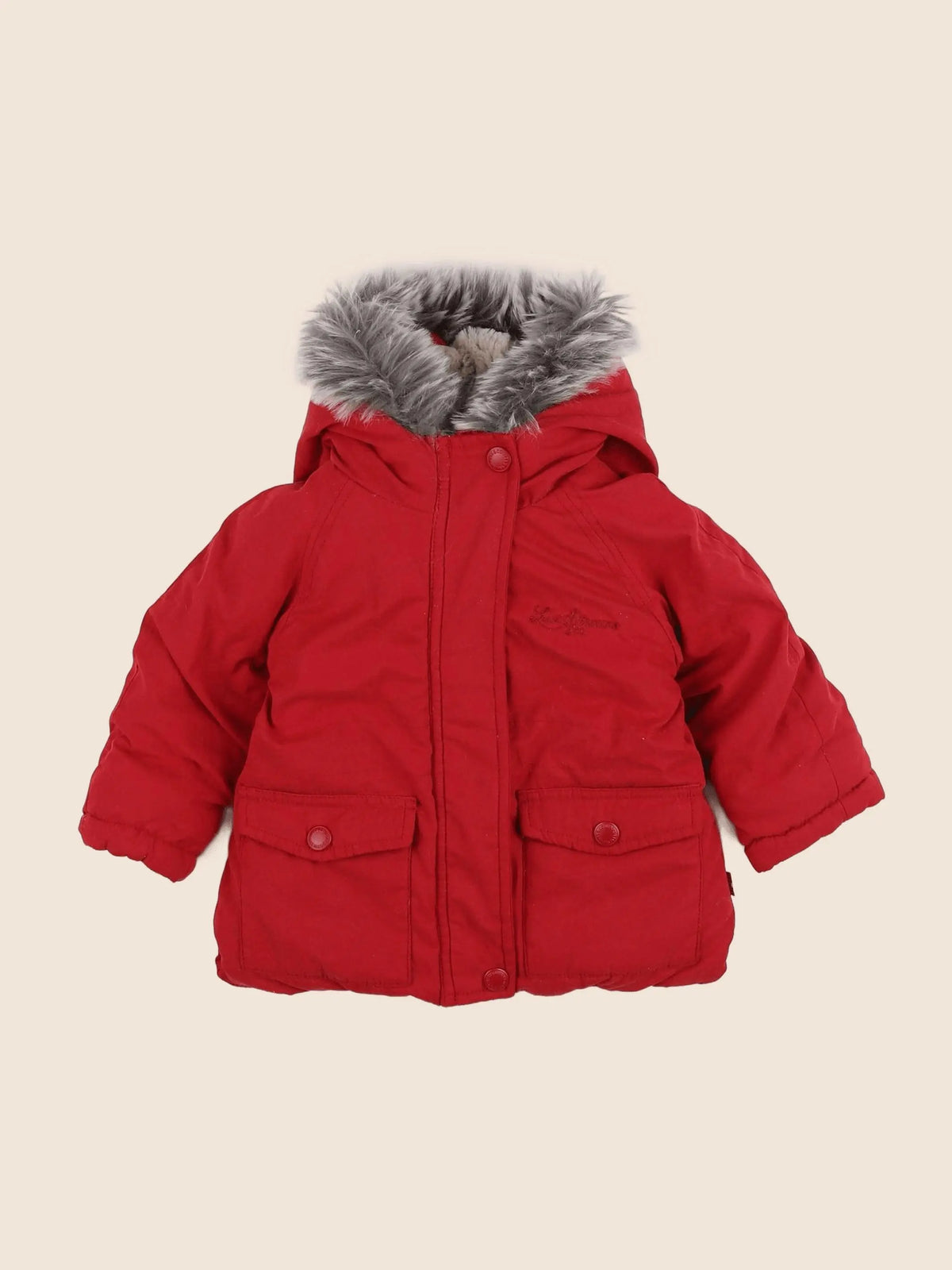 Levi's - manteau rouge - 6 mois