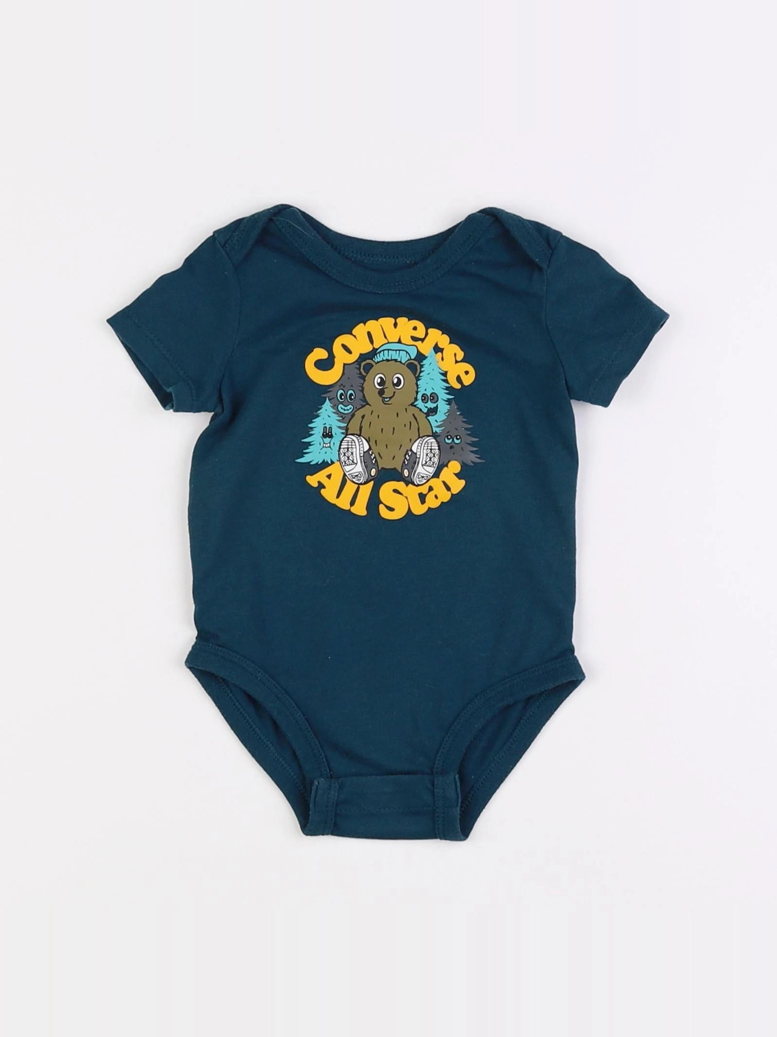 Converse - body bleu - 6 mois