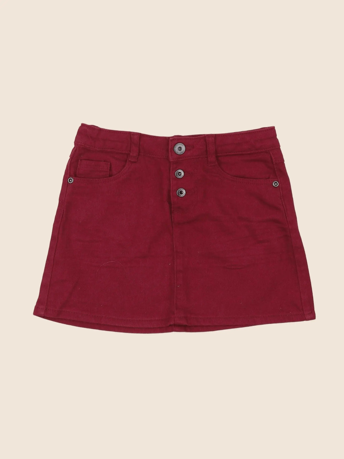 Vertbaudet - jupe rouge - 5 ans