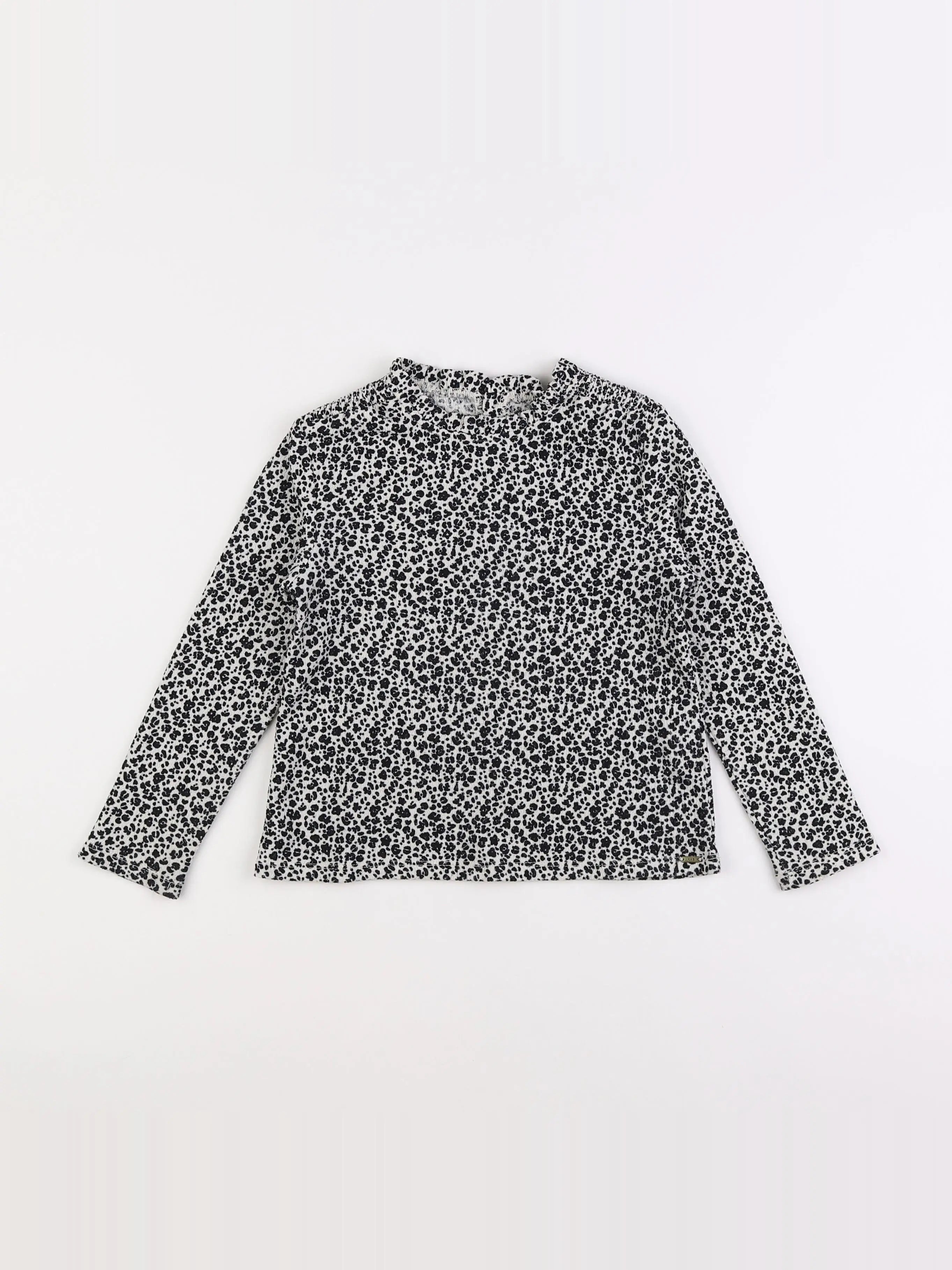 IKKS - tee-shirt beige, noir - 5 ans
