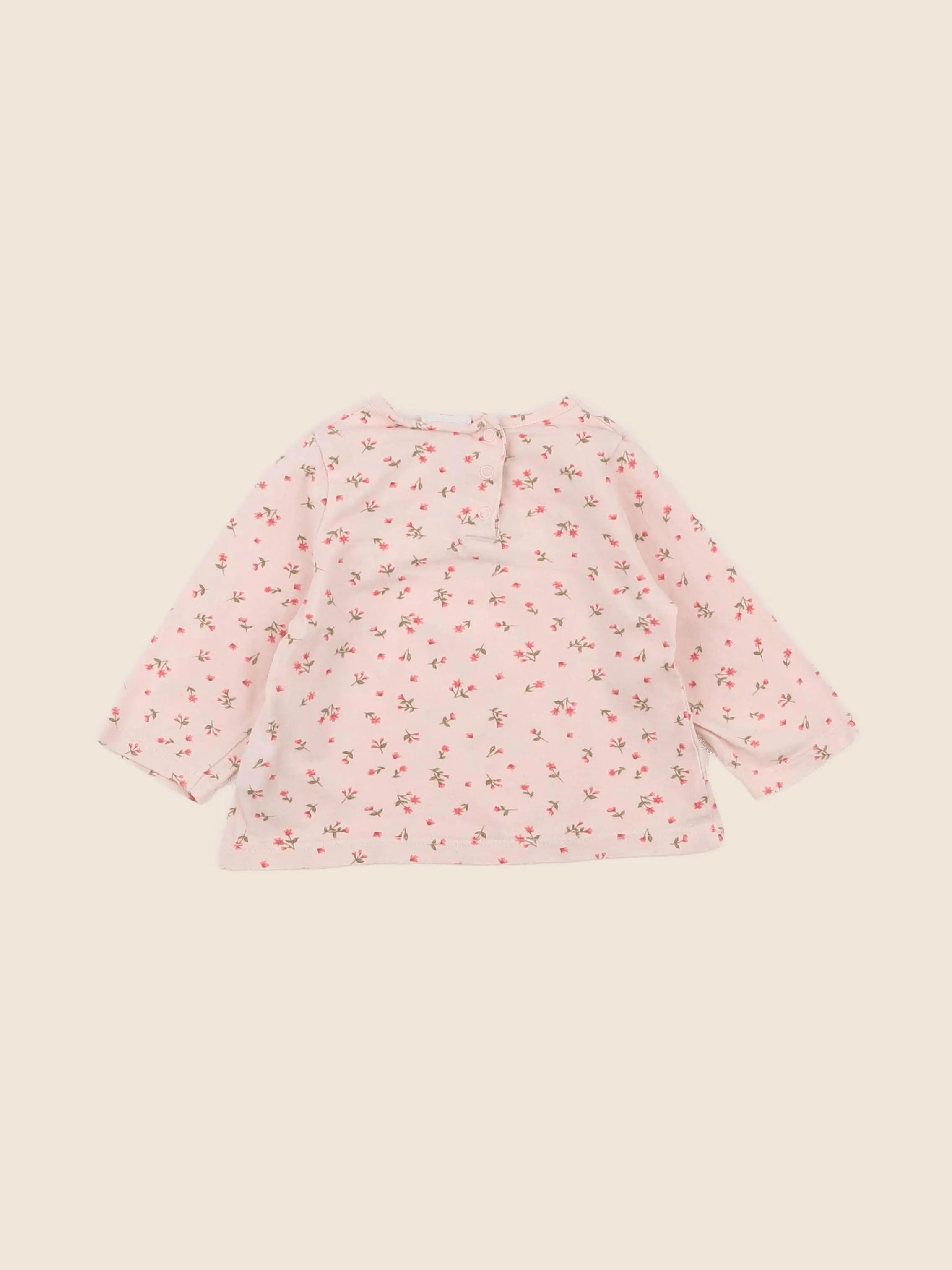Tape à l'oeil - tee-shirt rose - 9 mois