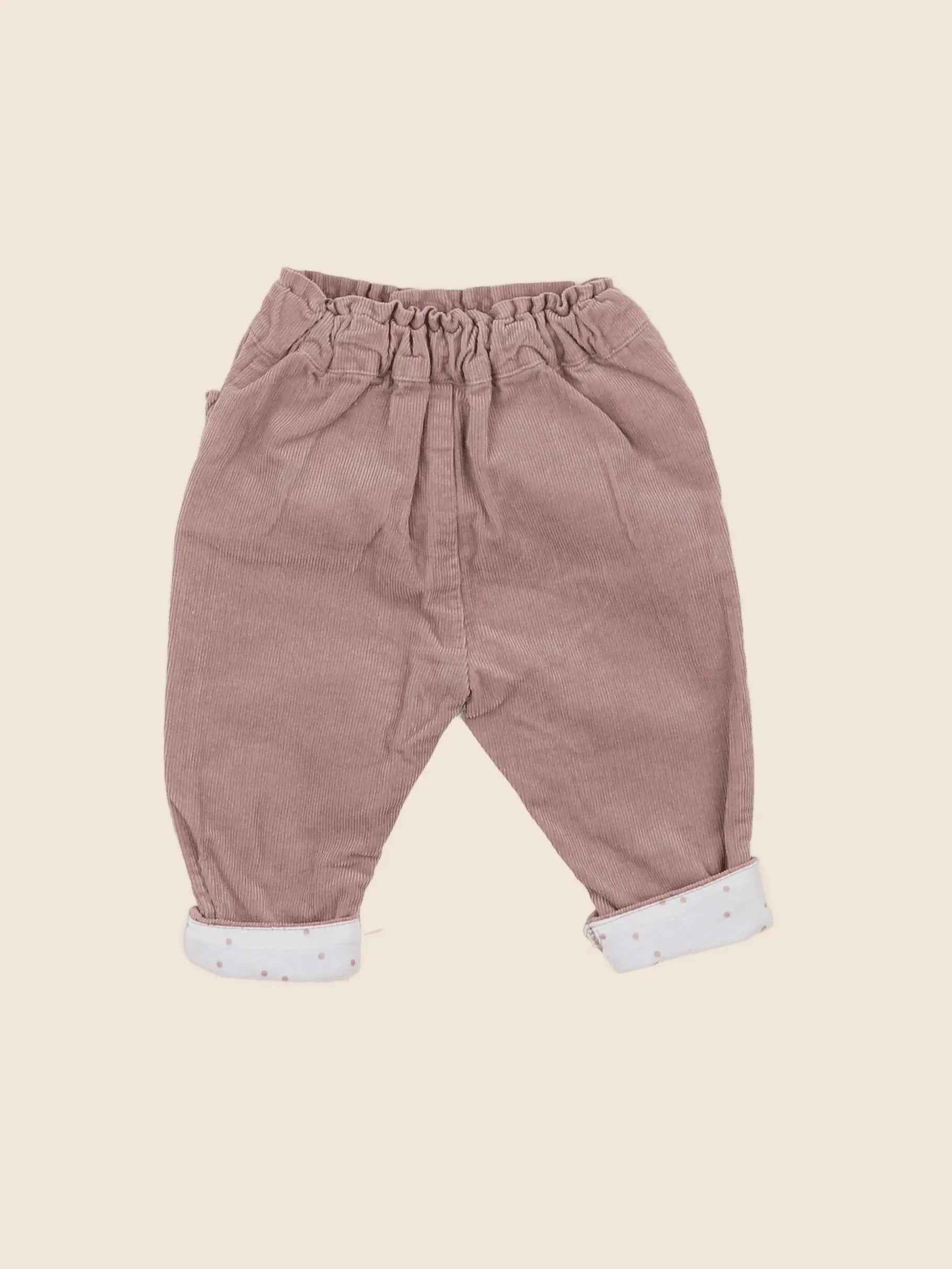Vertbaudet - pantalon marron - 3 mois