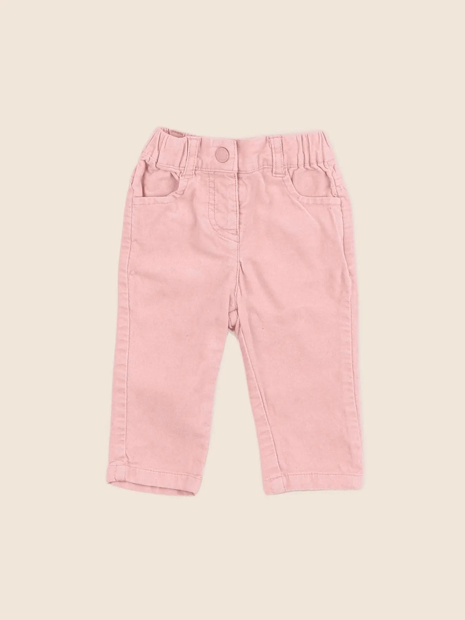 Vertbaudet - pantalon rose - 3 mois