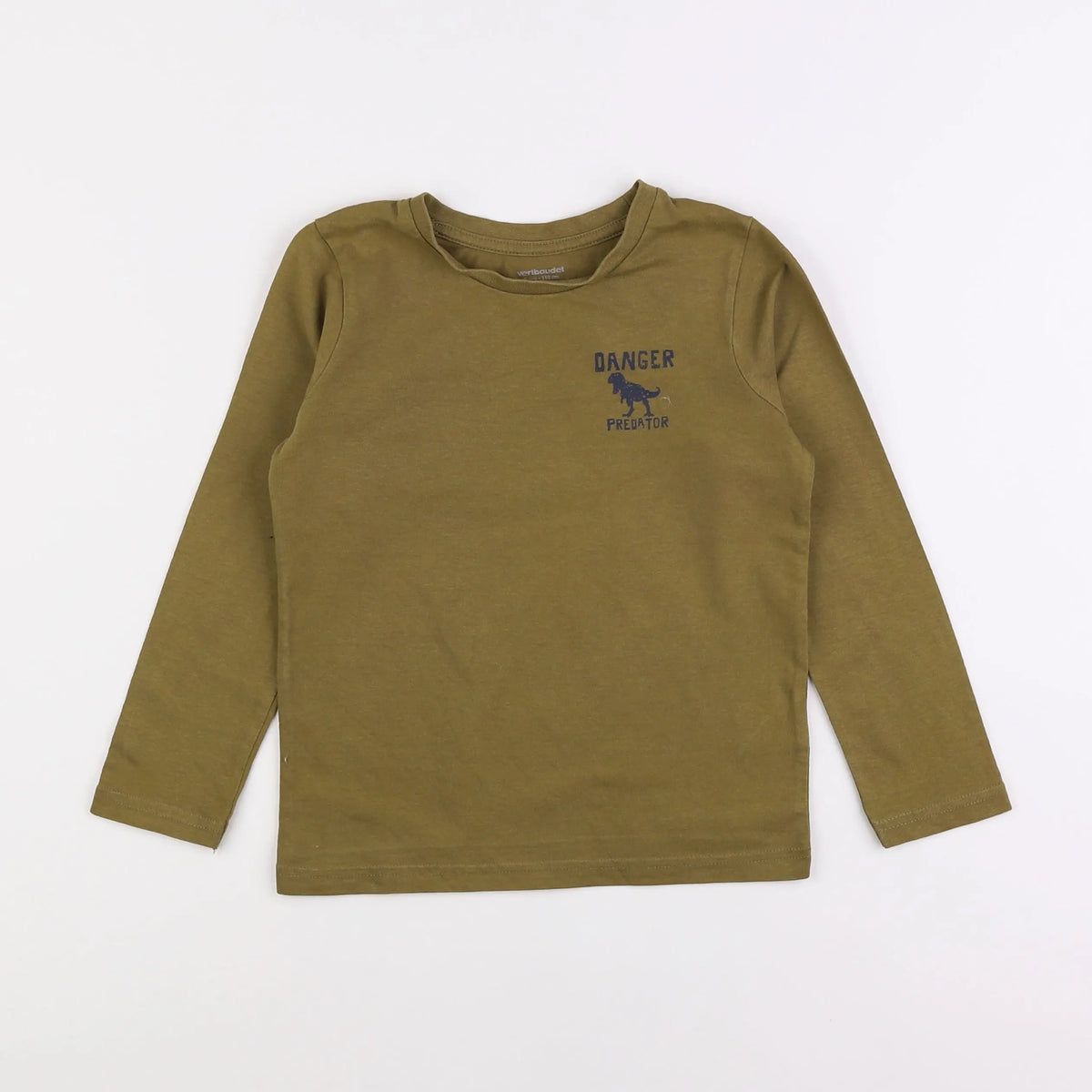 Vertbaudet - tee-shirt vert - 6 ans